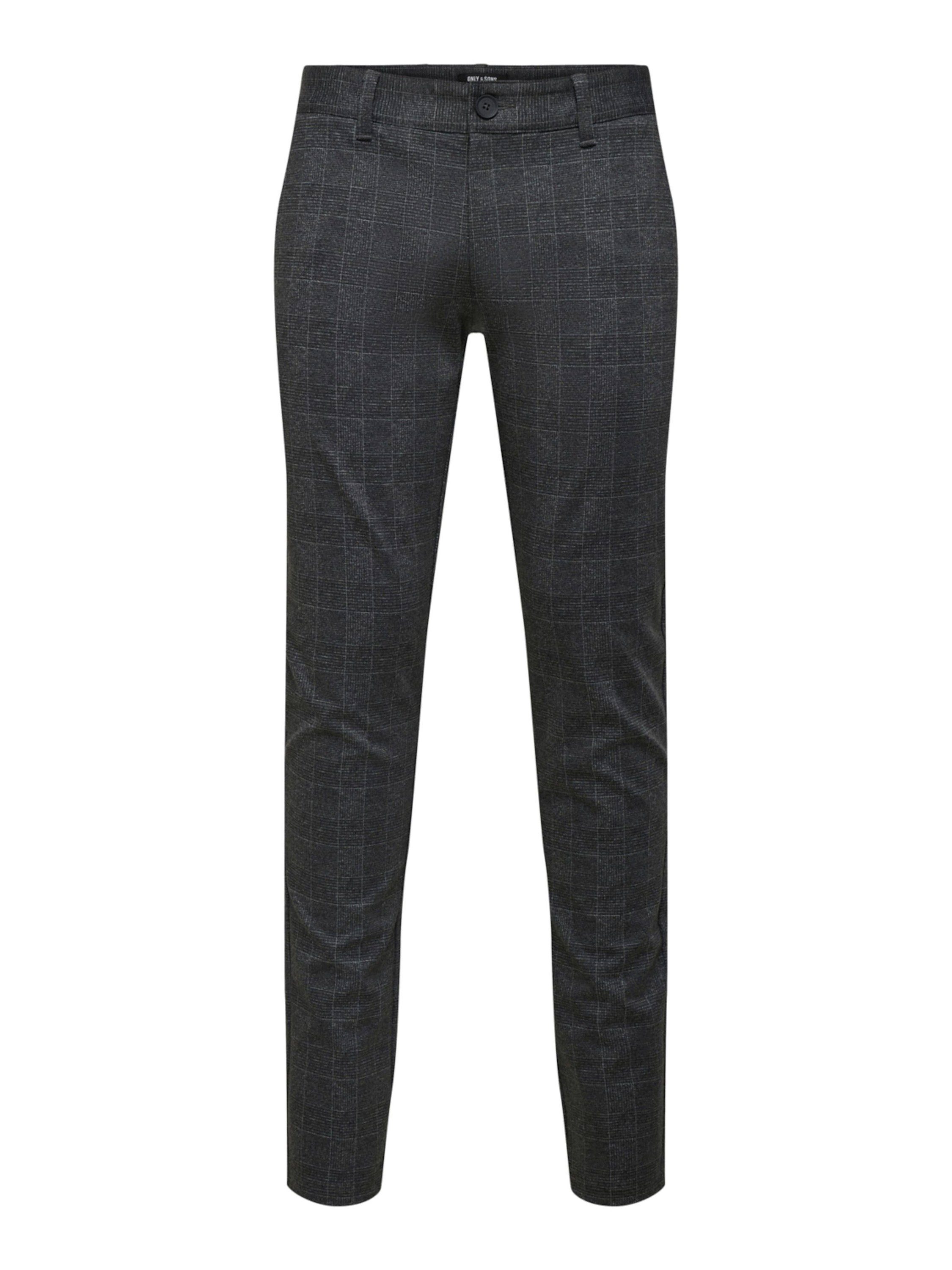 Only & Sons Herren Chino Hose ONSMARK SLIM CHECK 9887 - Slim Fit günstig online kaufen