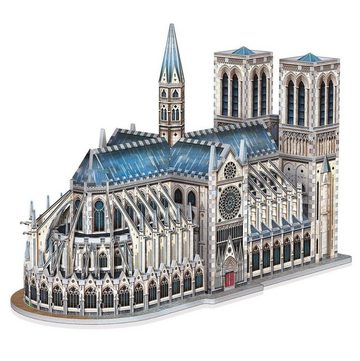 JH-Products Puzzle Notre-Dame de Paris. 3D-PUZZLE (830 Teile), 830 Puzzleteile