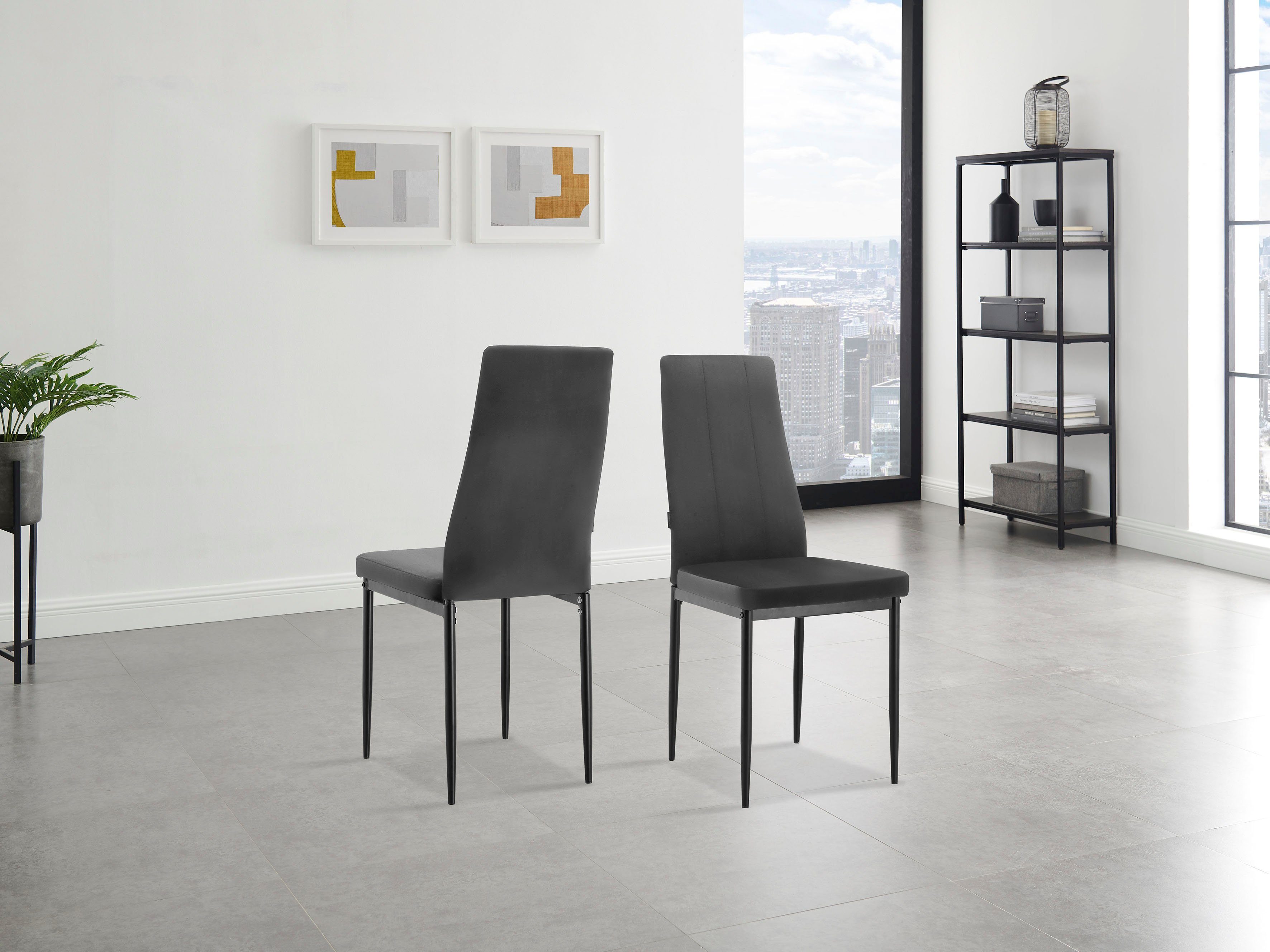 OTTO home Esszimmerstuhl Remus (Set, 1 St), im 1er,2er und 4er Set erhältlich, unterschiedliche Bezugsqualitäten