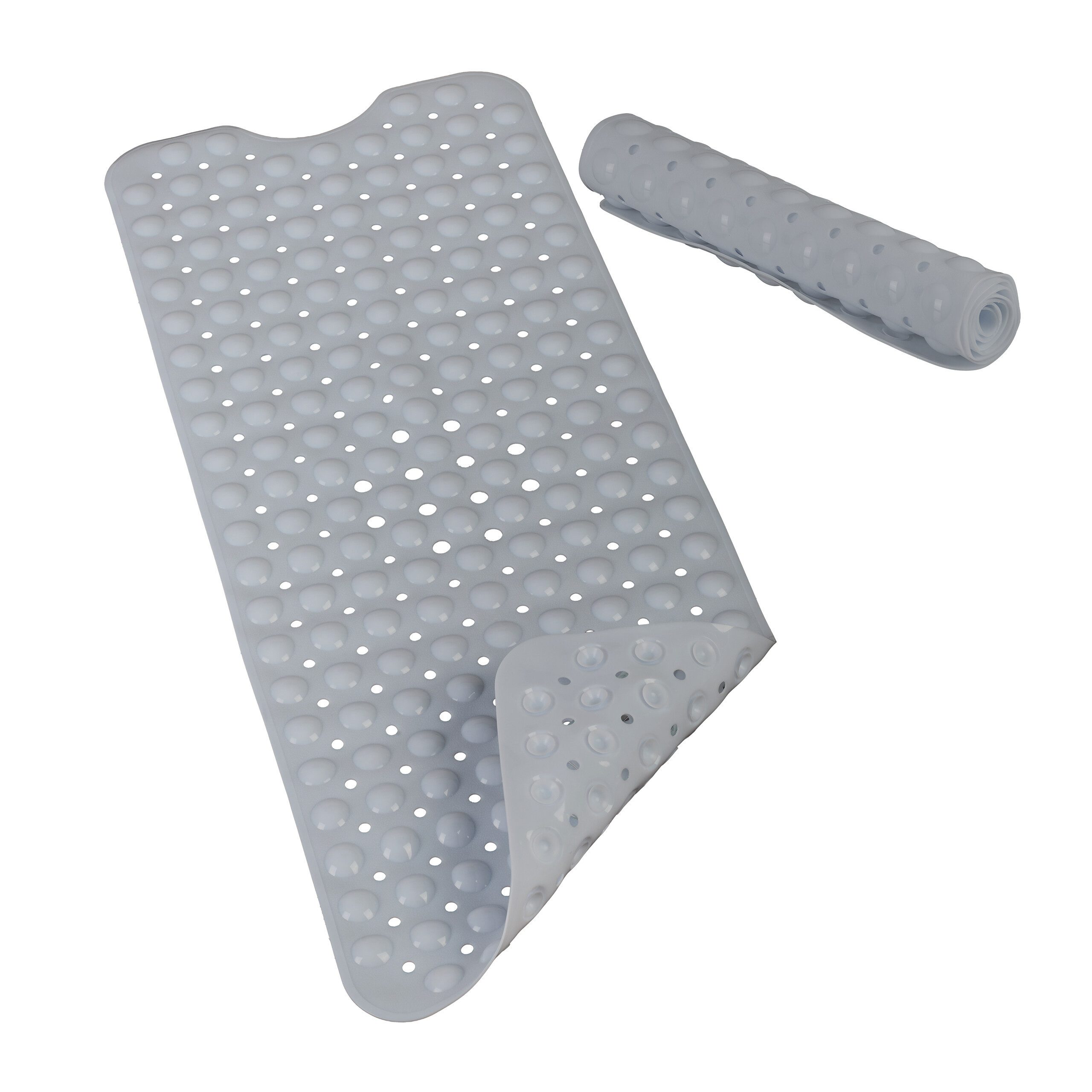 relaxdays Duschmatte Badewannenmatte XXL, Höhe 7 mm, rutschfest, Kunststoff günstig online kaufen