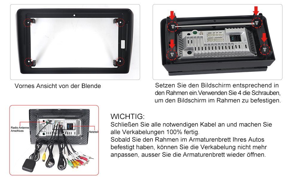 GABITECH 9 Zoll Android 13 Autoradio Navi Audi A3 S3 RS3 8P 8V 8PA 2003-2013 Autoradio (FM / AM-Radio, RDS, DAB+ Optional, 8GB ROM 128GB Speicher. Drahtlos Apple Carplay und Android Auto)