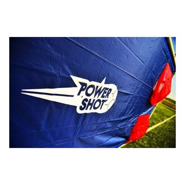 Power Shot Trainingshilfe Fußball-Torwand 7,32x2,44 m, Sehr reißfest
