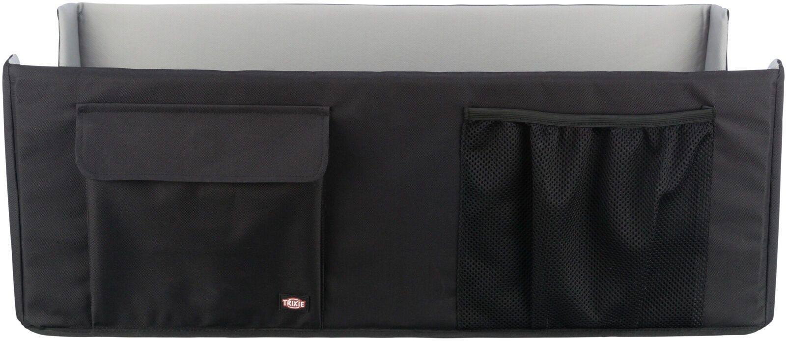 TRIXIE Hunde-Autositz Faltbarer Autositz XL - schwarz/grau - 80 × 28 × 39 cm