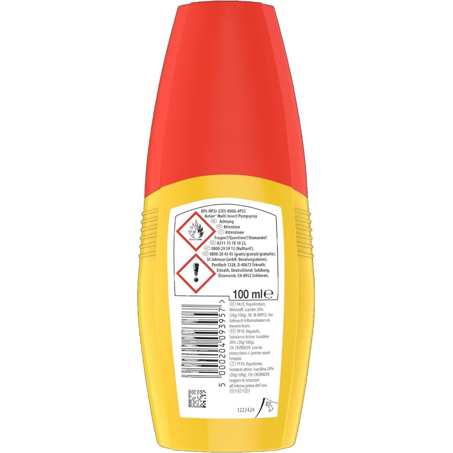 Autan Insektenschutz-Spray Multi Insect Pumpspray, 100 ml