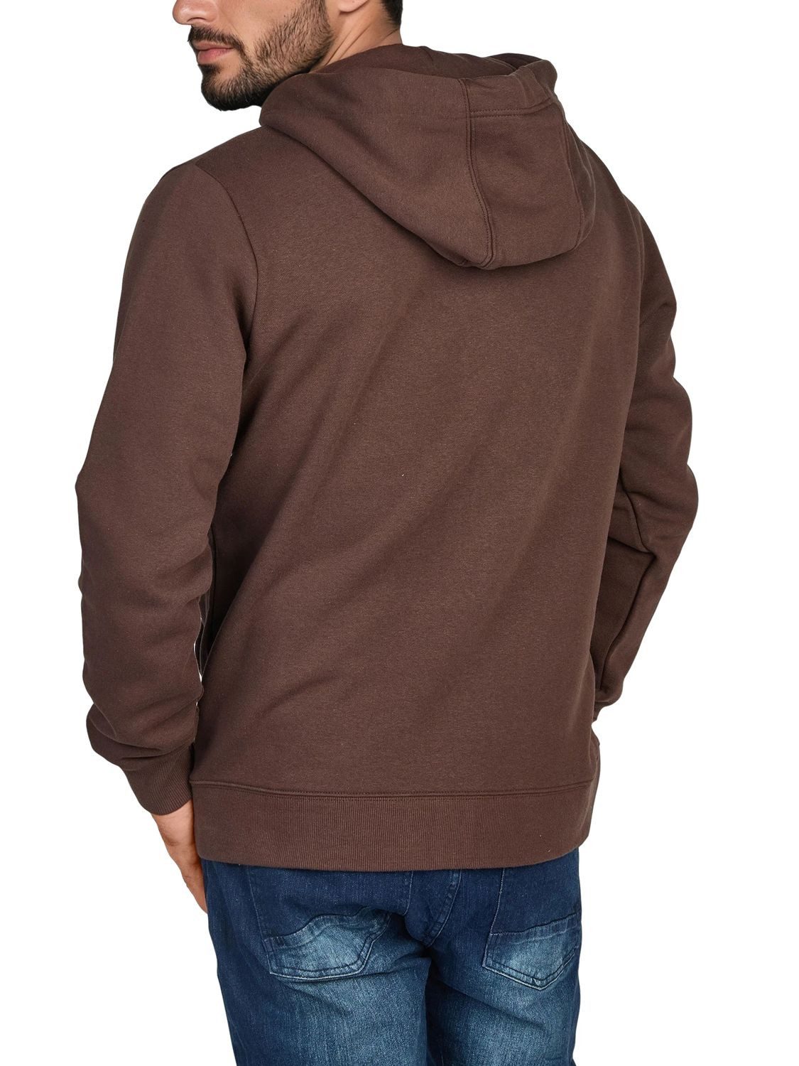 riverso Kapuzensweatjacke Herren Sweatjacke RIVNoah Regular Fit Hoodie mit Kängurutasche