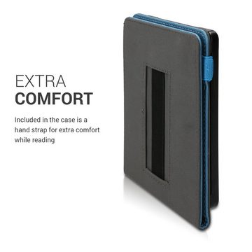 kwmobile E-Reader-Hülle Hülle für Kobo Clara HD, Schlaufe Ständer - e-Reader Schutzhülle - Flip Cover Case