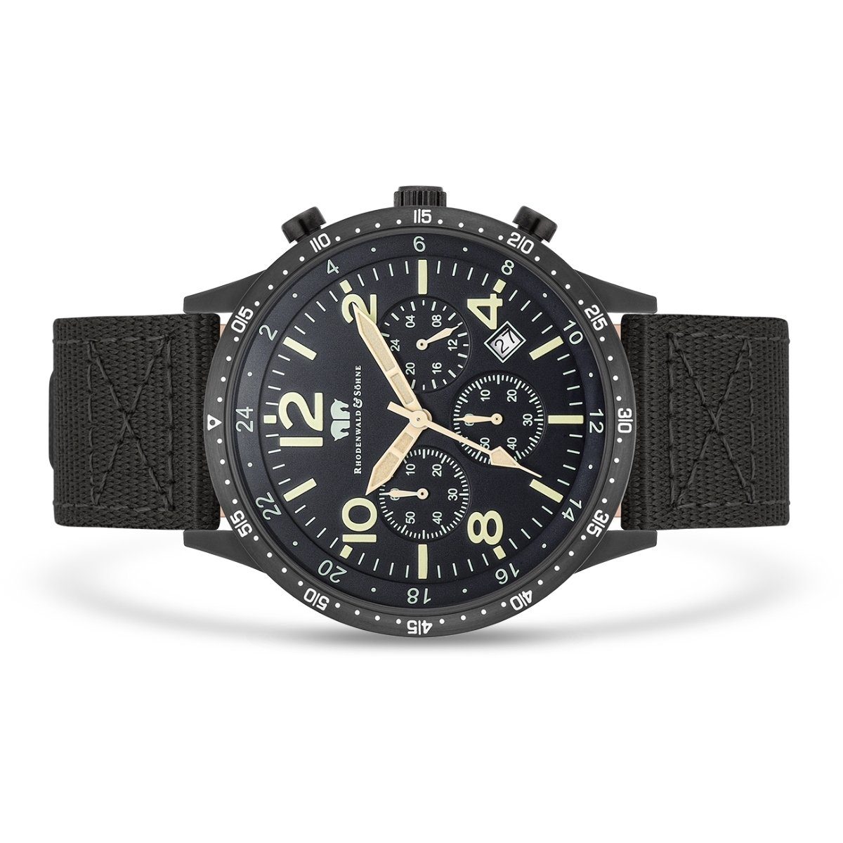 Rhodenwald & Söhne Chronograph Flight Captain schwarz Flight Captain, mit N günstig online kaufen