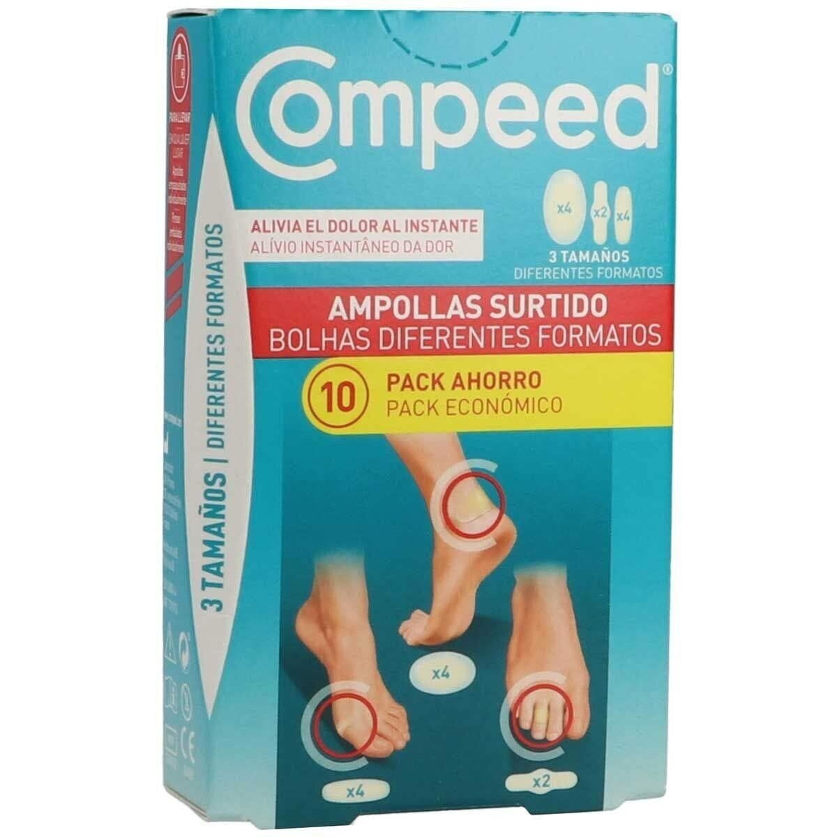 Compeed Blasenpflaster Compeed Blister Gemischte Packung 10 Einheiten