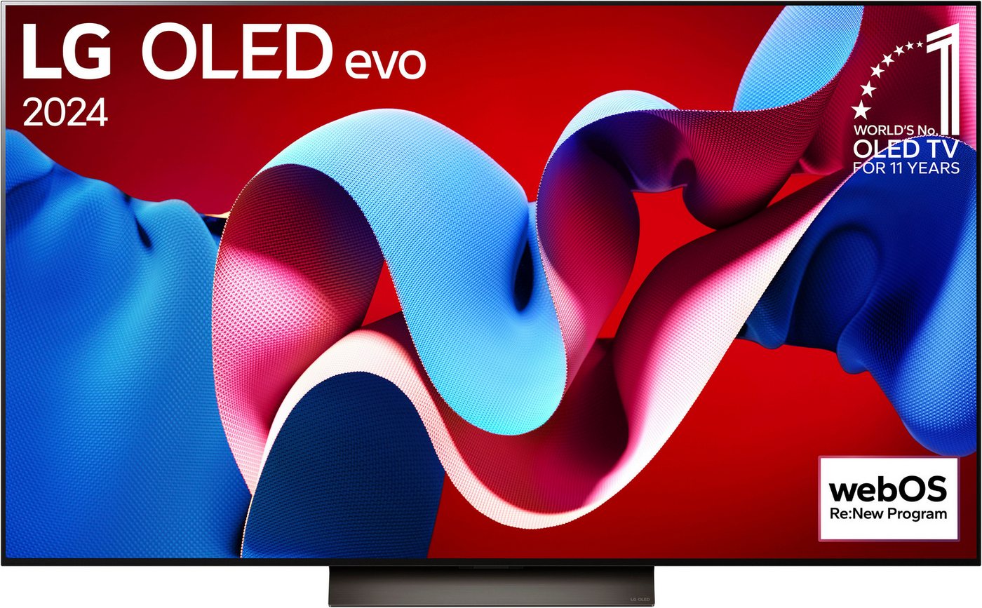 LG OLED77C47LA OLED-Fernseher (195 cm/77 Zoll, 4K Ultra HD, Smart-TV) schwarz ! RABATT: 53.03% LG OLED77C47LA OLED-Fernseher (195 cm/77 Zoll, 4K Ultra HD, Smart-TV) schwarz ! RABATT: 53.03%
