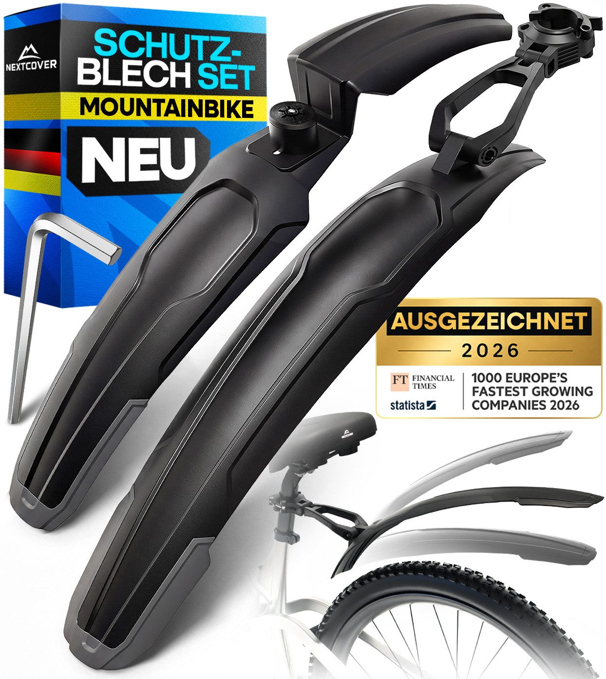 Nextcover Schutzblech NEXTCOVER® Fahrrad Schutzblech