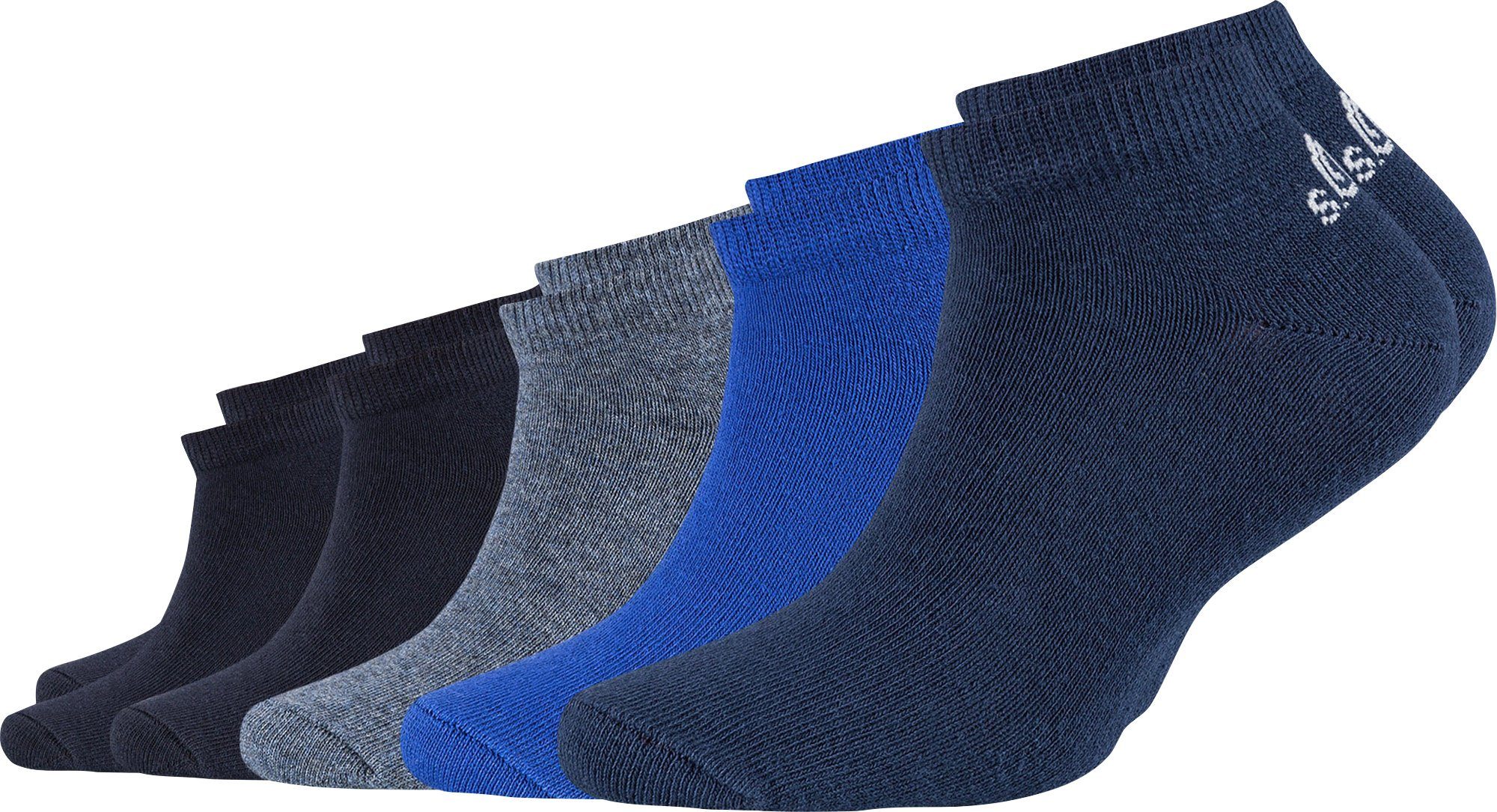 s.Oliver Sneakersocken Kinder-Sneaker-Socken Uni marine/blau Paar 5