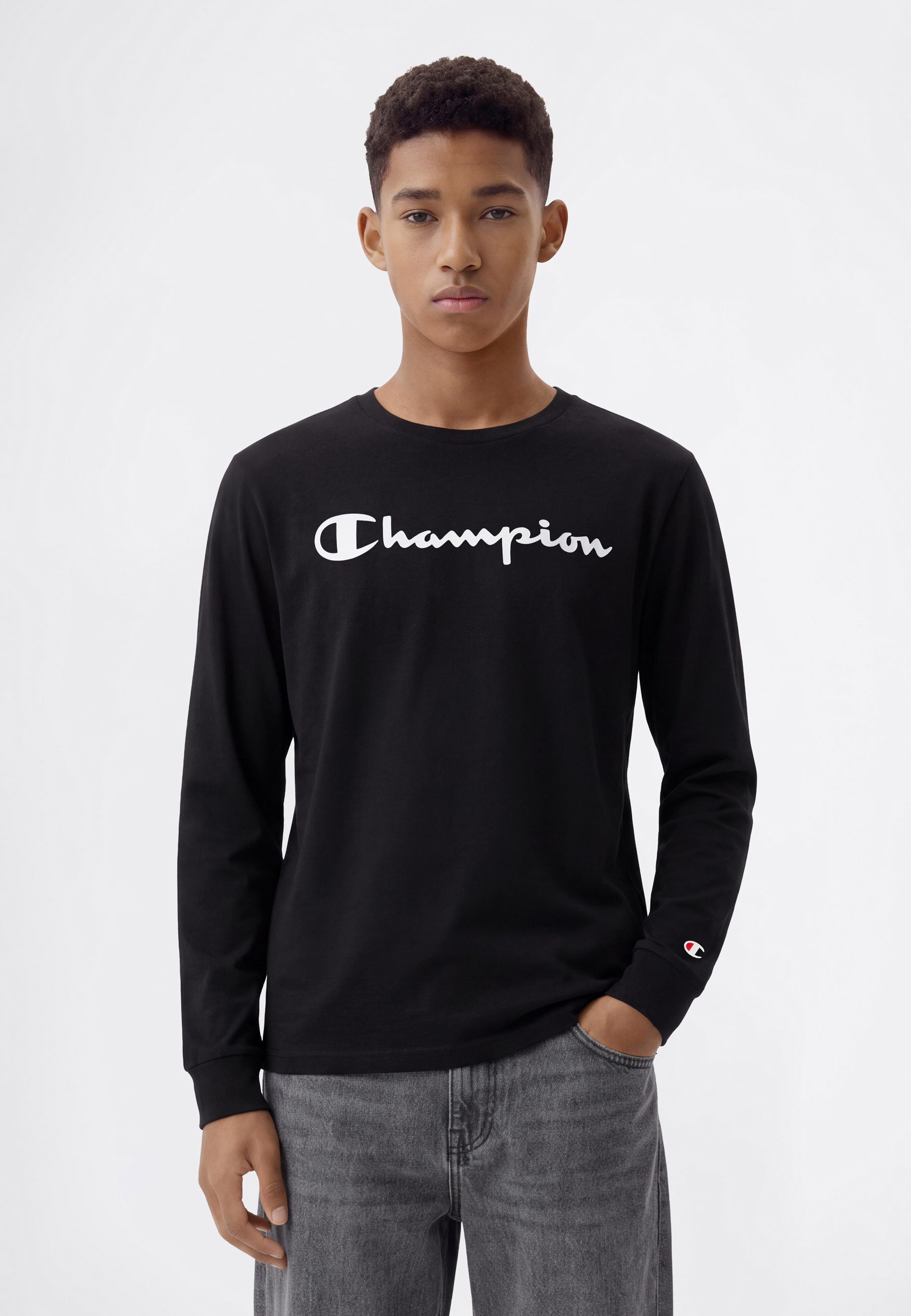Champion Langarmshirt (Packung, 2-tlg) im Doppelpack
