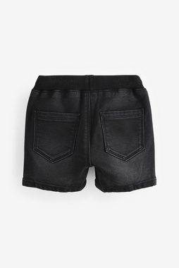 Next Jeansshorts Shorts aus Jersey-Denim zum Hineinschlüpfen (1-tlg)