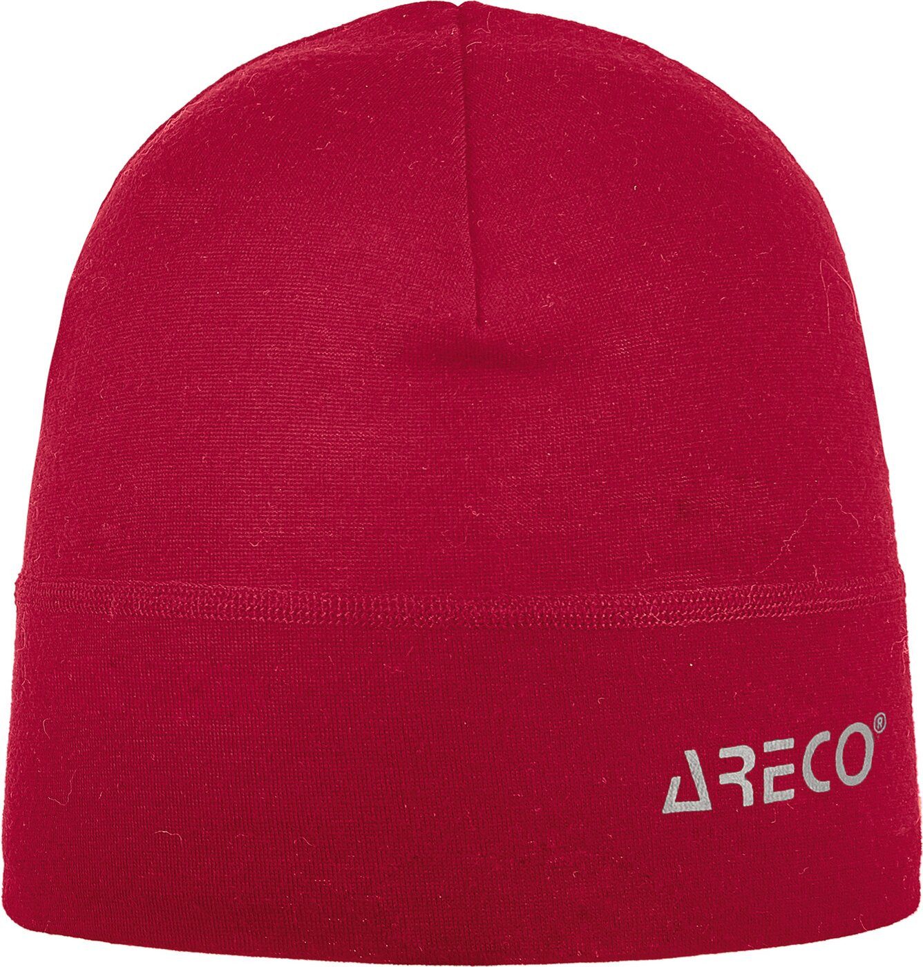 Areco Strickmütze Funktionsmütze / Laufmütze weinrot