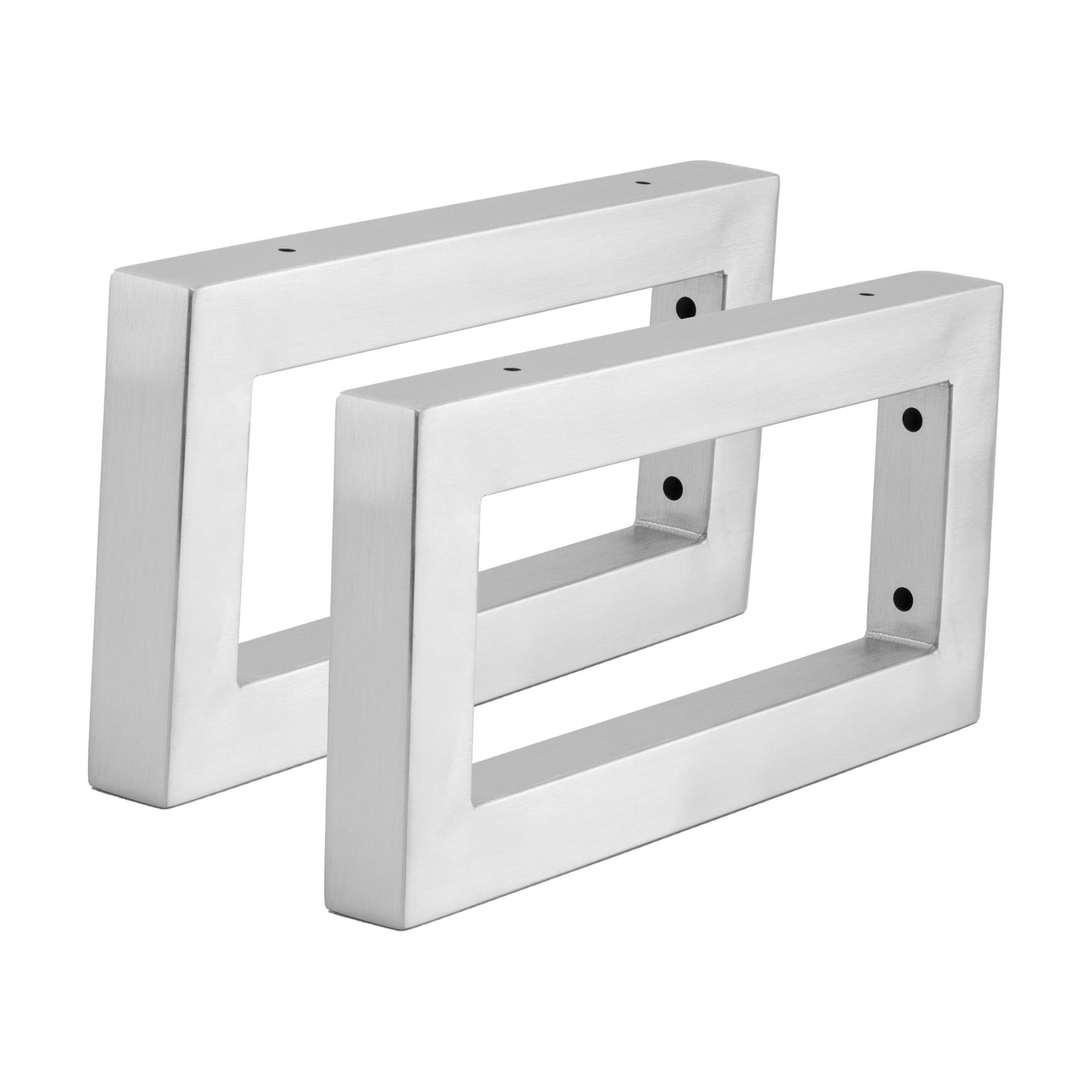 Natural Goods Berlin Wandregalhalter Wandkonsole RECHTECK, 2-tlg. günstig online kaufen