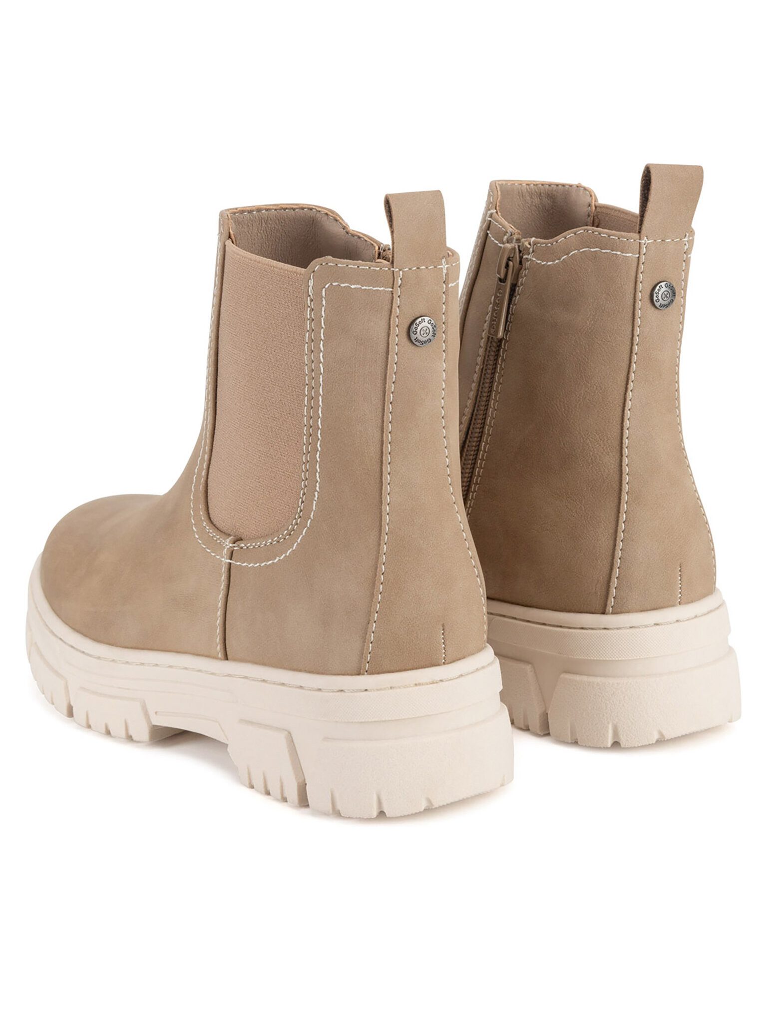 Go Soft Go Soft Stiefeletten Damen WS6385-01 Beige Stiefelette