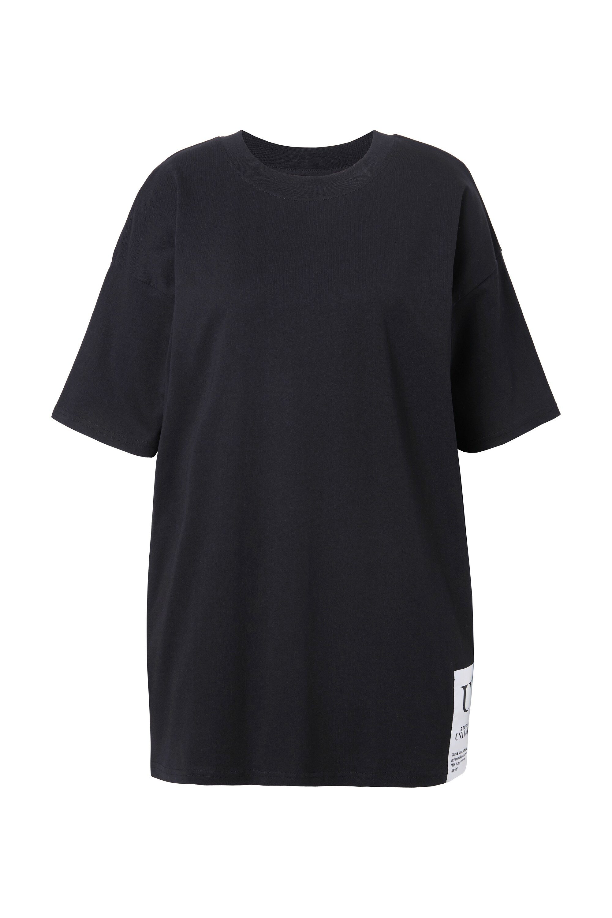 Studio Untold T-Shirt T-Shirt oversized Saumpatch Halbarm günstig online kaufen