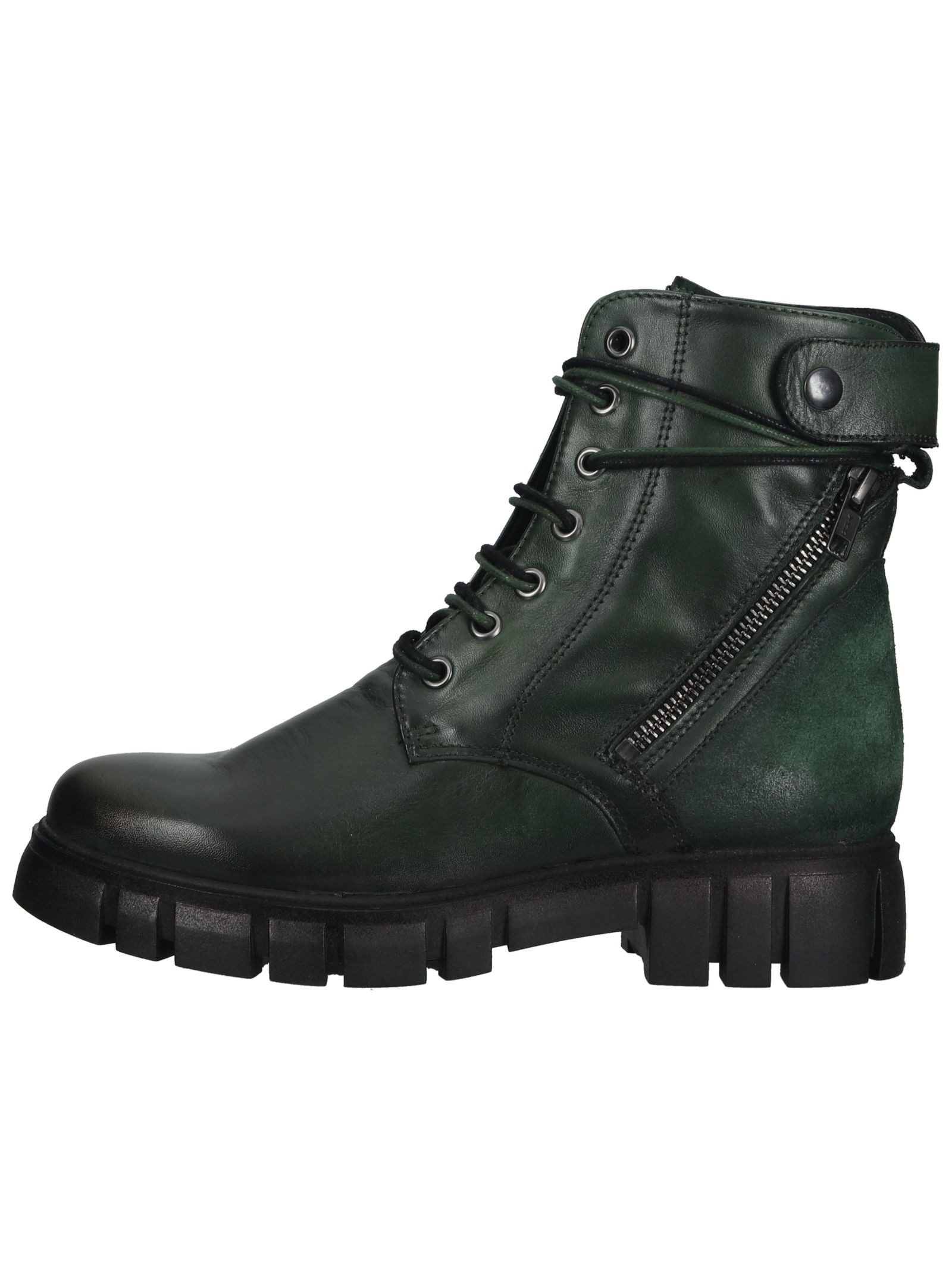 Lazamani Lazamani Stiefelette Leder Schnürstiefelette