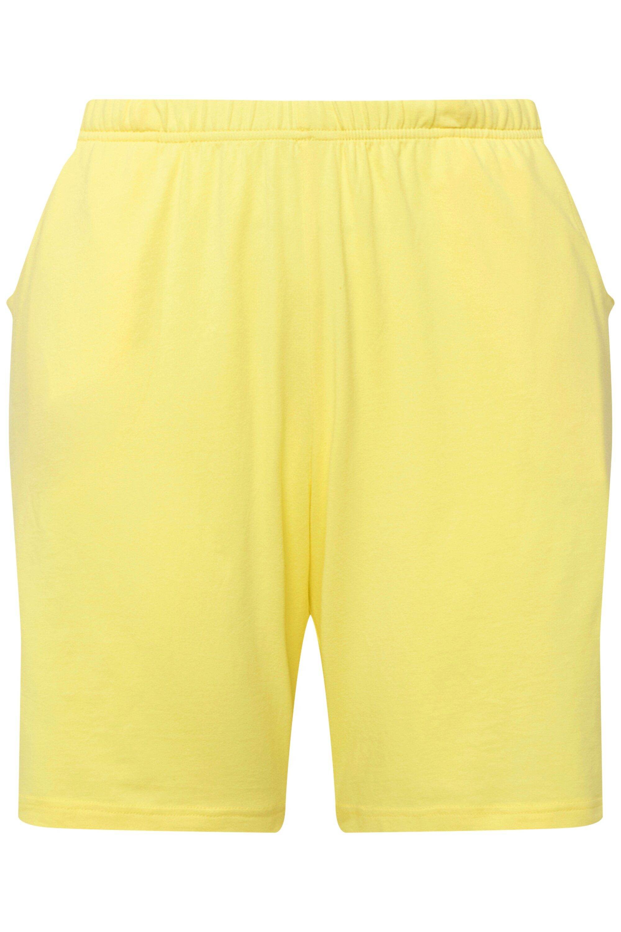 Ulla Popken Bermudas Jerseyshorts Taschen Elastikbund günstig online kaufen