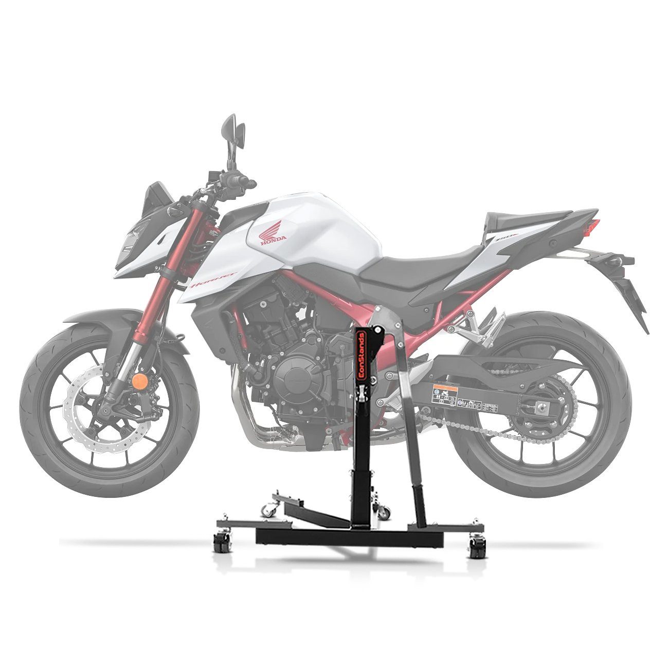 ConStands Motorradheber CS Power Evo-Zentralständer für Honda Hornet 750 23-26 Grau
