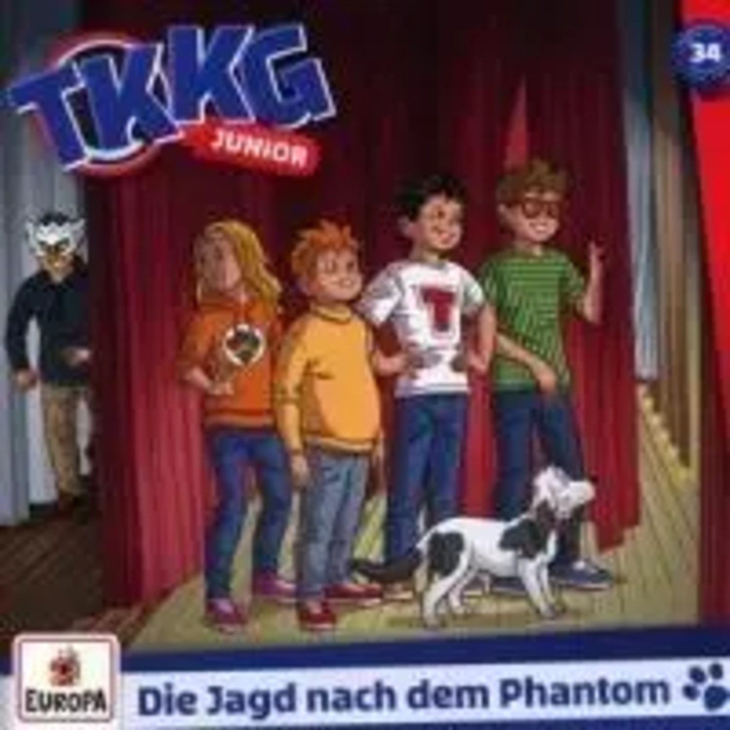 United Soft Media Hörspiel TKKG Junior 34. Die Jagd nach dem Phantom