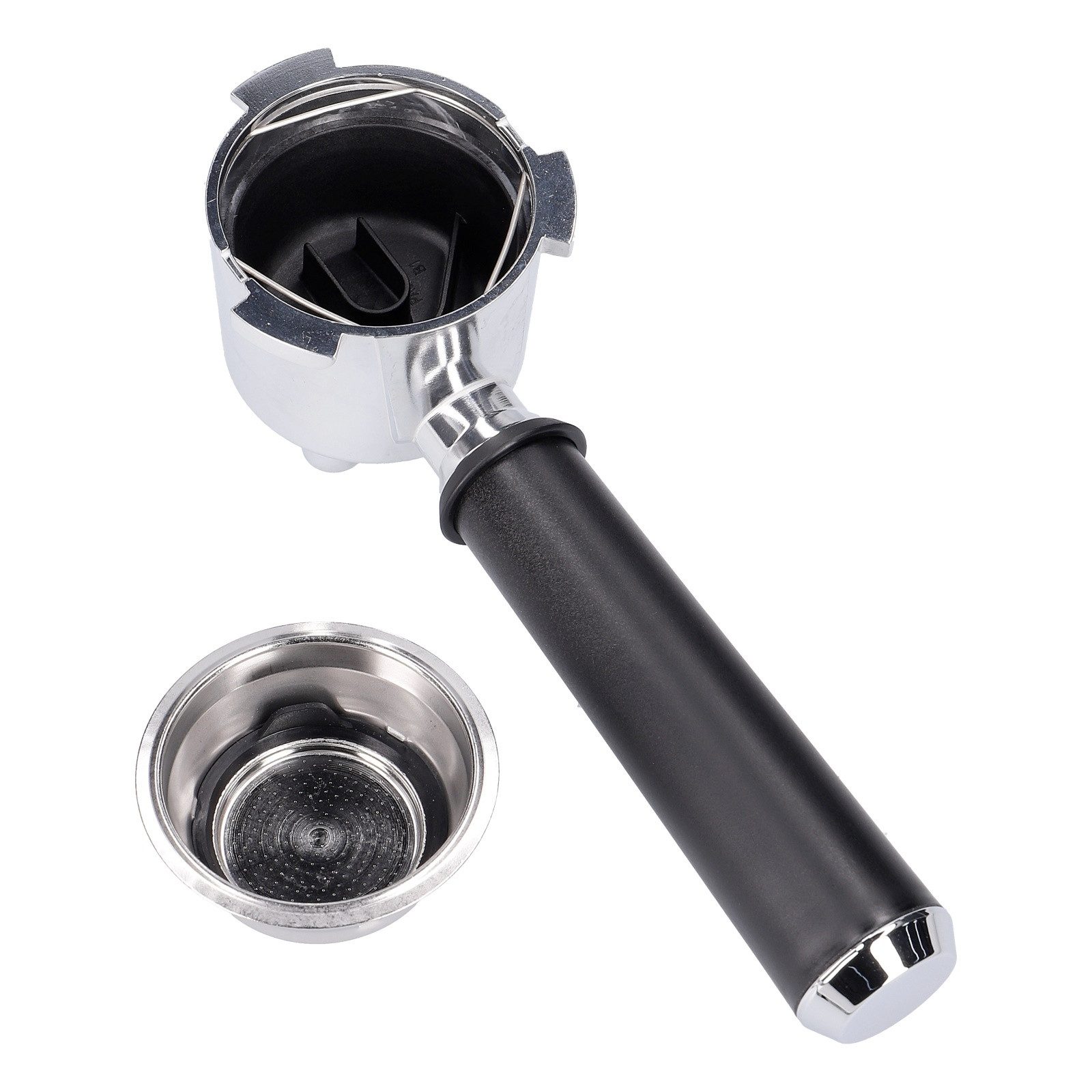 easyPART Ersatzfilter wie DeLonghi AS00002447 Siebträger mit Sieb, Kaffeemaschine