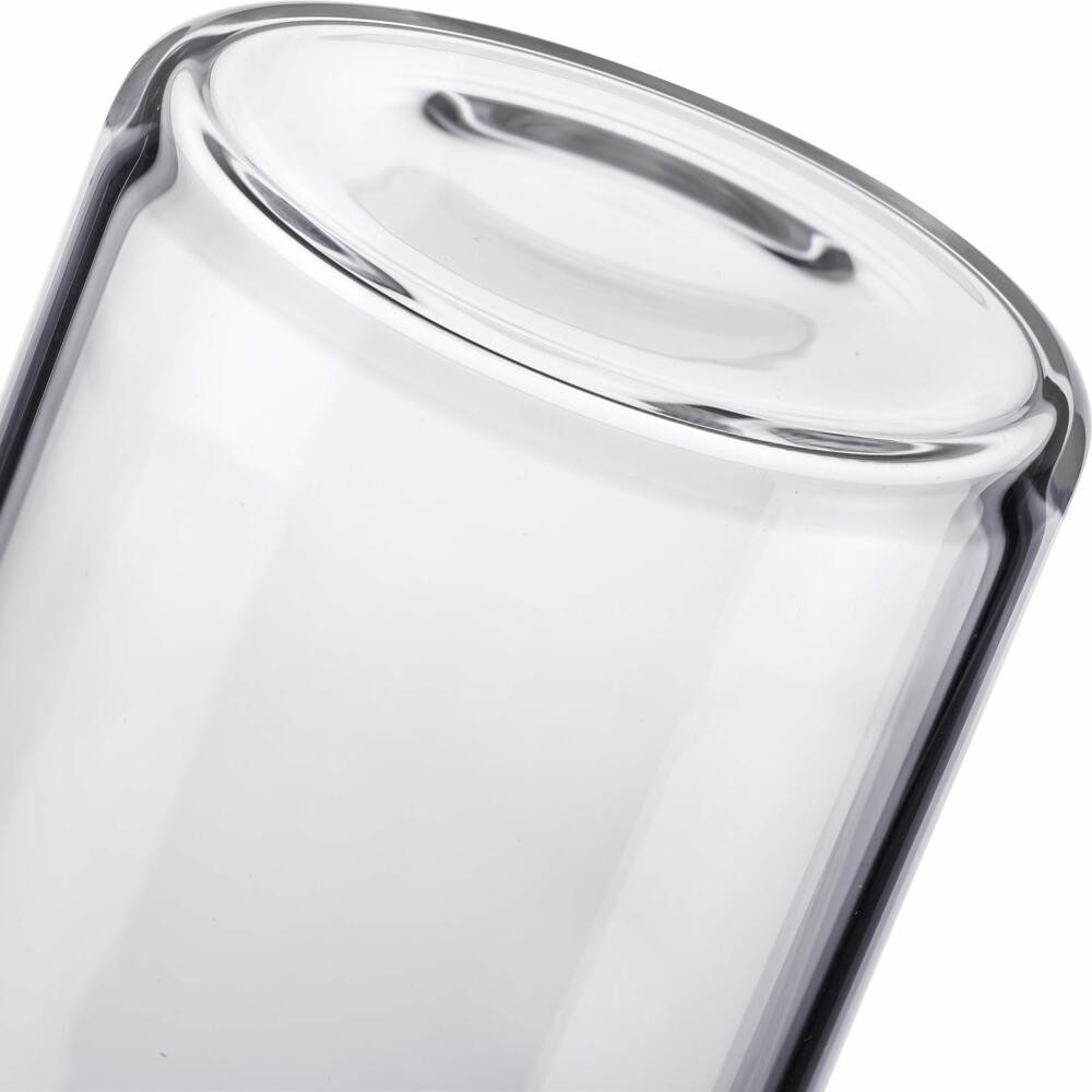 WESTMARK Trinkflasche aus Glas mit Aufdruck, inkl. Schutzhülle, 1000 ml, Viva