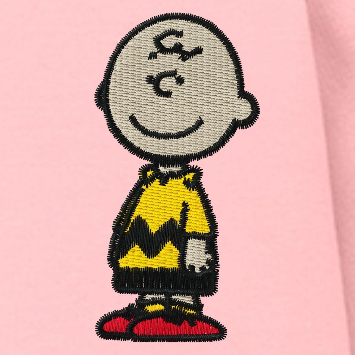 Spreadshirt Sweatshirt Peanuts Charlie Brown Als Stickmotiv Kinder Premium Pullover (1-tlg)