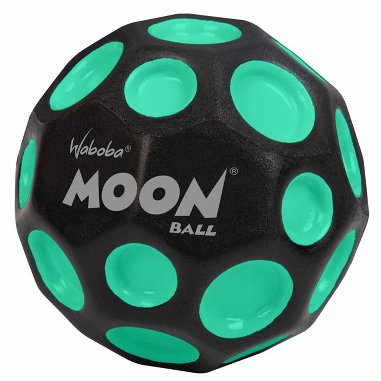 Sunflex Wasserball Moon schwarz-grün