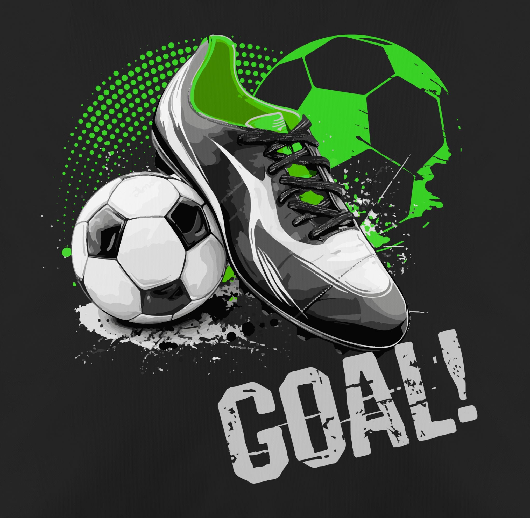 Shirtracer Kissenbezüge Fußball Geschenke, Fußballgeschenk, Geschenk Fußballfan, Weihnachts, (1 Stück), Fußball