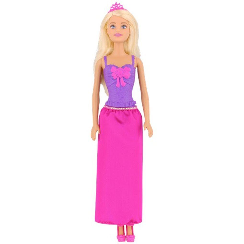 Barbie Anziehpuppe Barbie Puppe Prinzessin (Packung) brünett