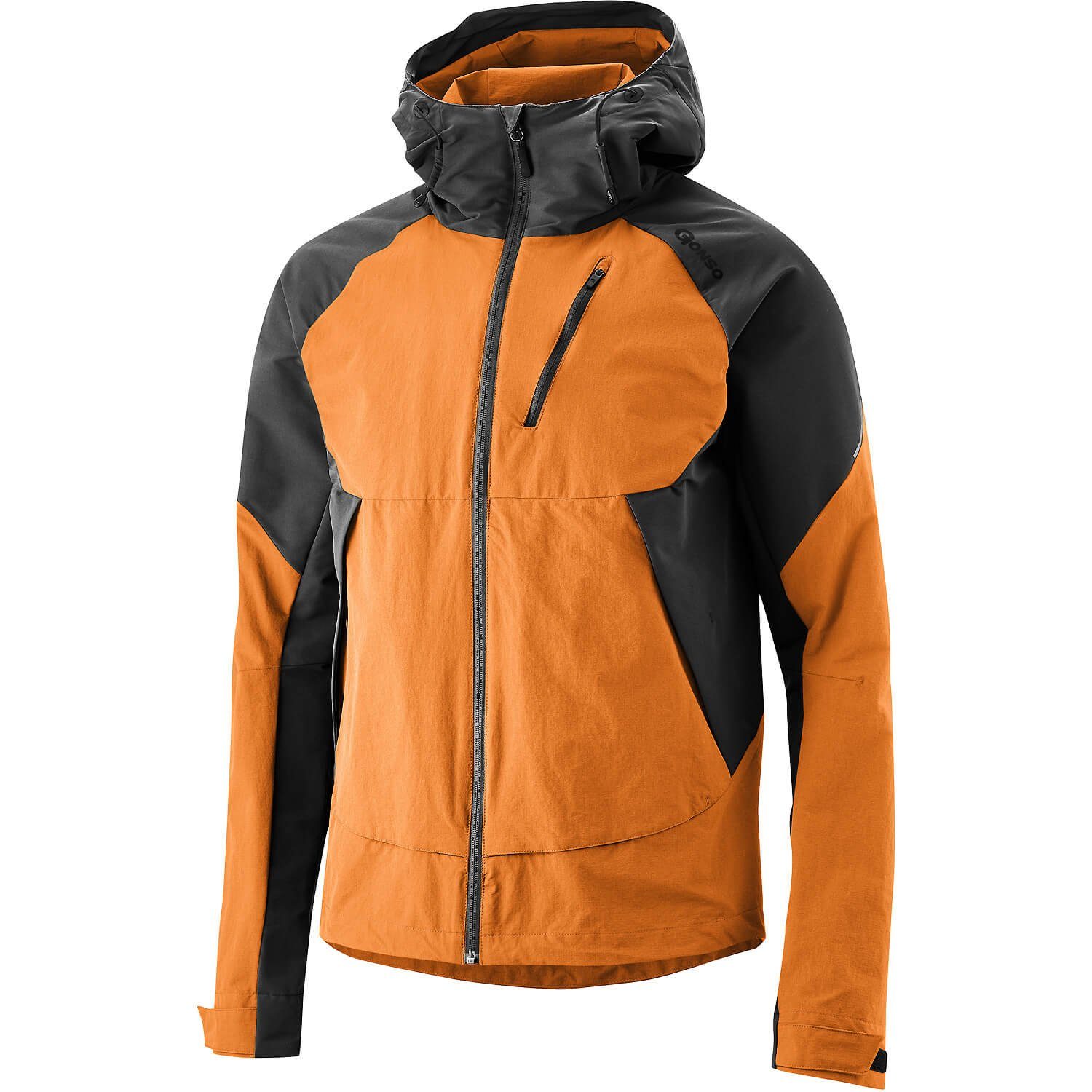 Gonso Fahrradjacke Bikejacke Paganella Dunkelorange