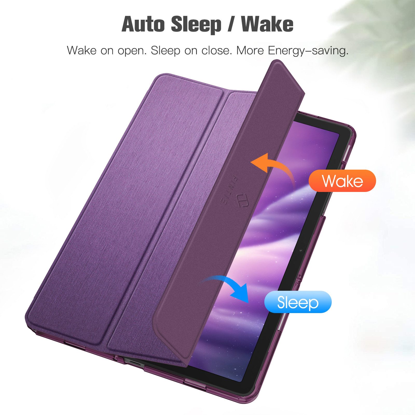 Fintie Tablet-Hülle für Samsung Galaxy Tab A11+ Plus 11" 2025 / Tab A9+ Plus 11 Zoll 2023 11 Zoll, Ultradünn Schutzhülle mit Translucent Rückseite in Matt-Optik Cover