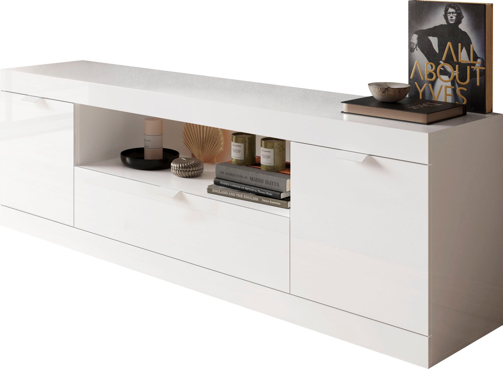 INOSIGN Lowboard Slim, TV-Bank, Breite 181 günstig online kaufen