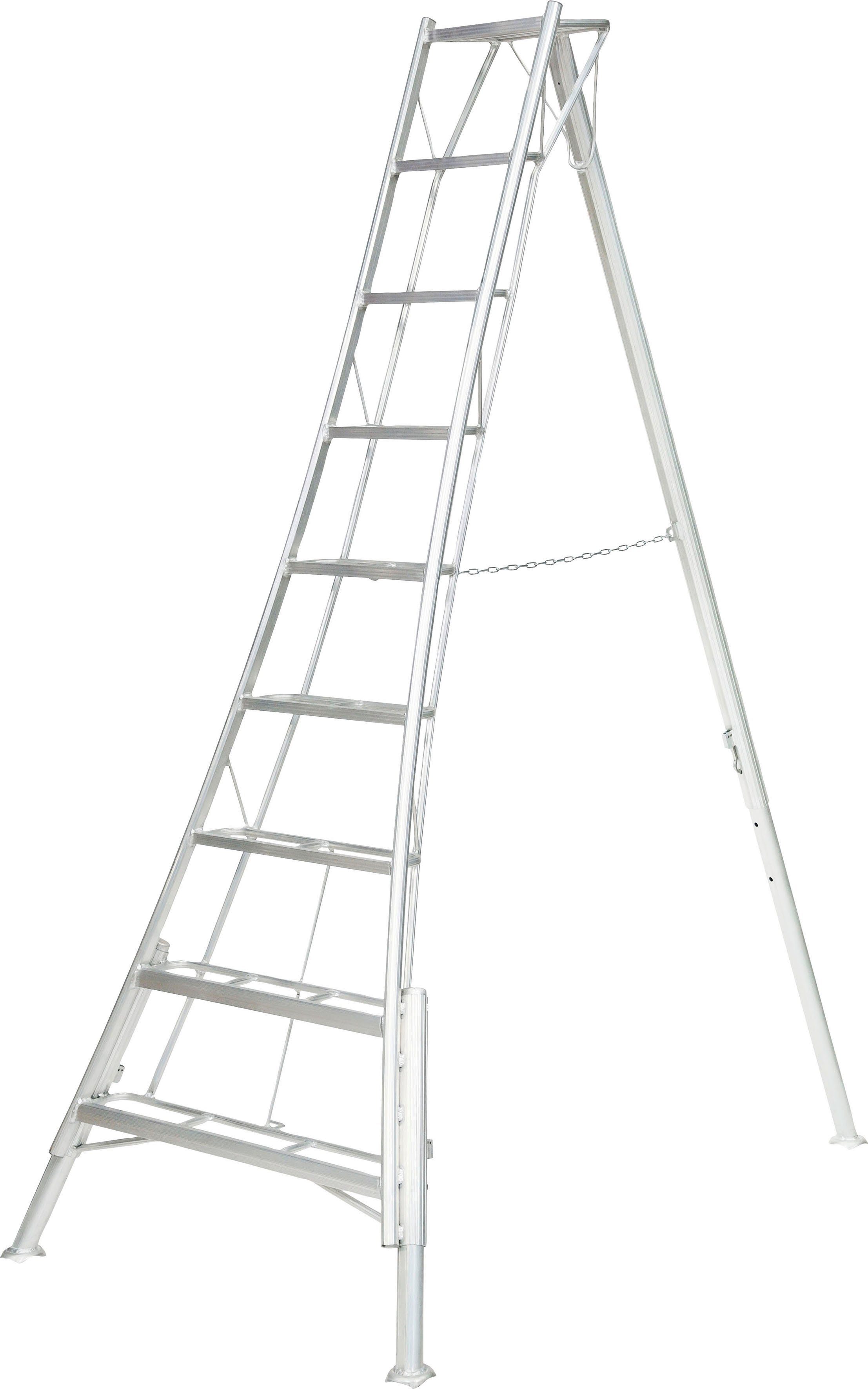 Niwaki Vielzweckleiter, Gartenleiter, gleicht Unebenheiten im Gelände aus