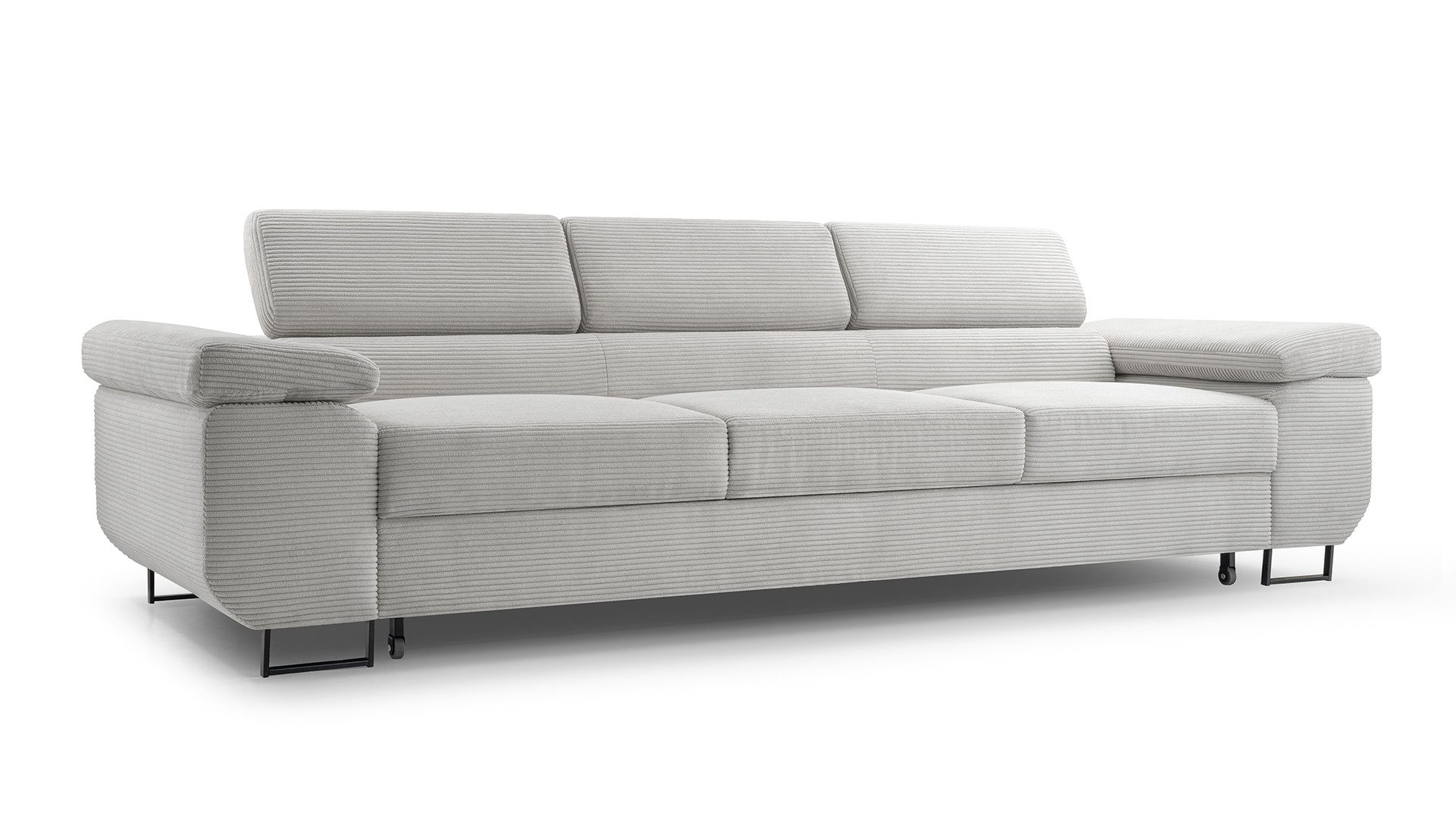 Beautysofa Schlafsofa NAVIO, mit Verstellbare Kopfstützen günstig online kaufen
