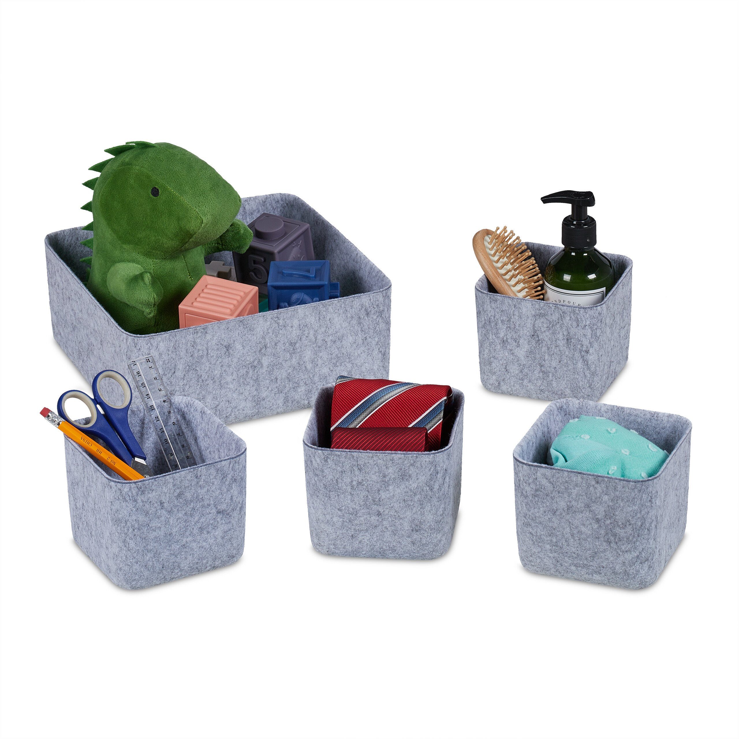 Aufbewahrungskorb Schubladen Organizer 5er Set