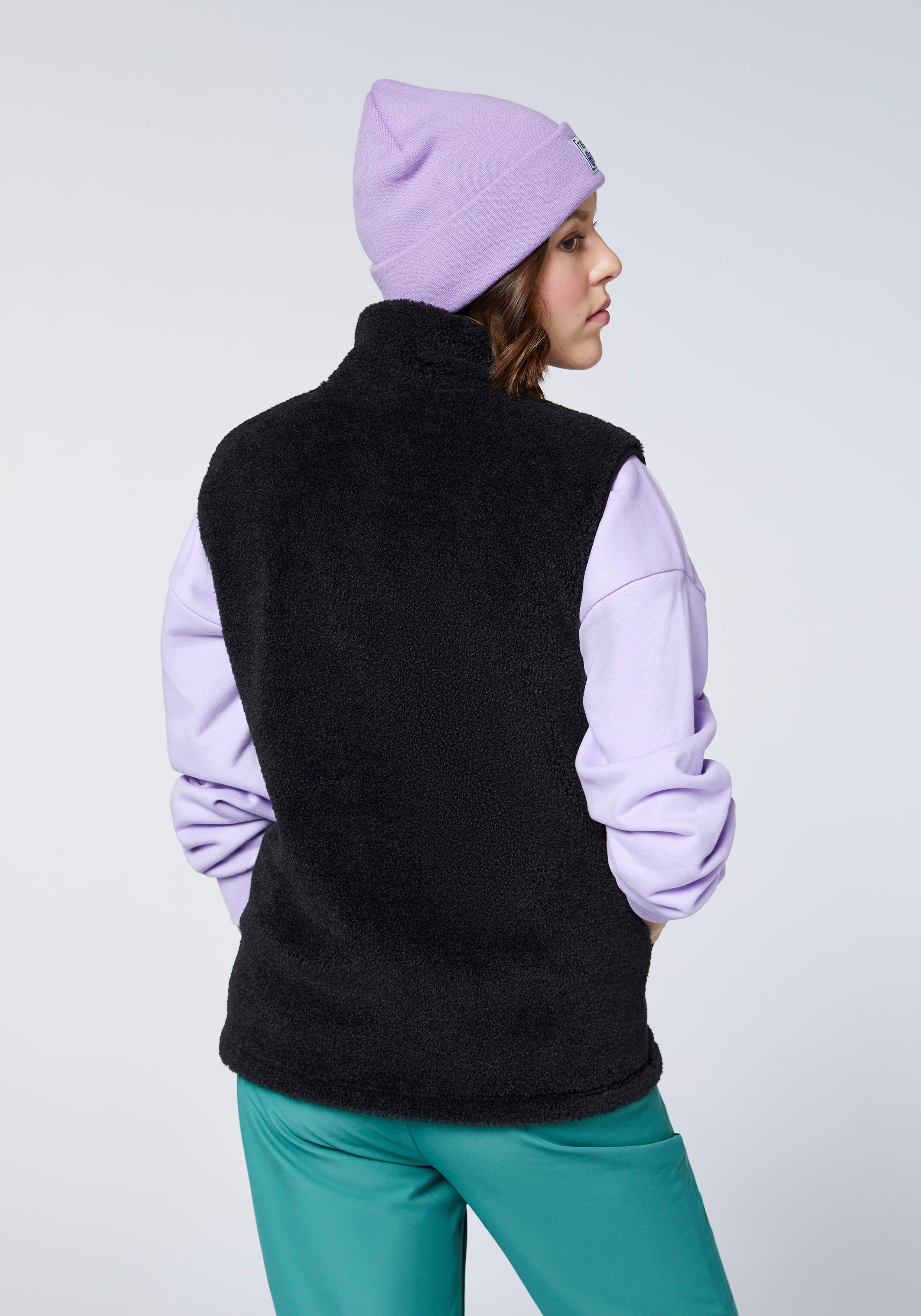 Chiemsee Fleeceweste - aus extra kuscheligem Sherpa Fleece – Bild 2 von 5