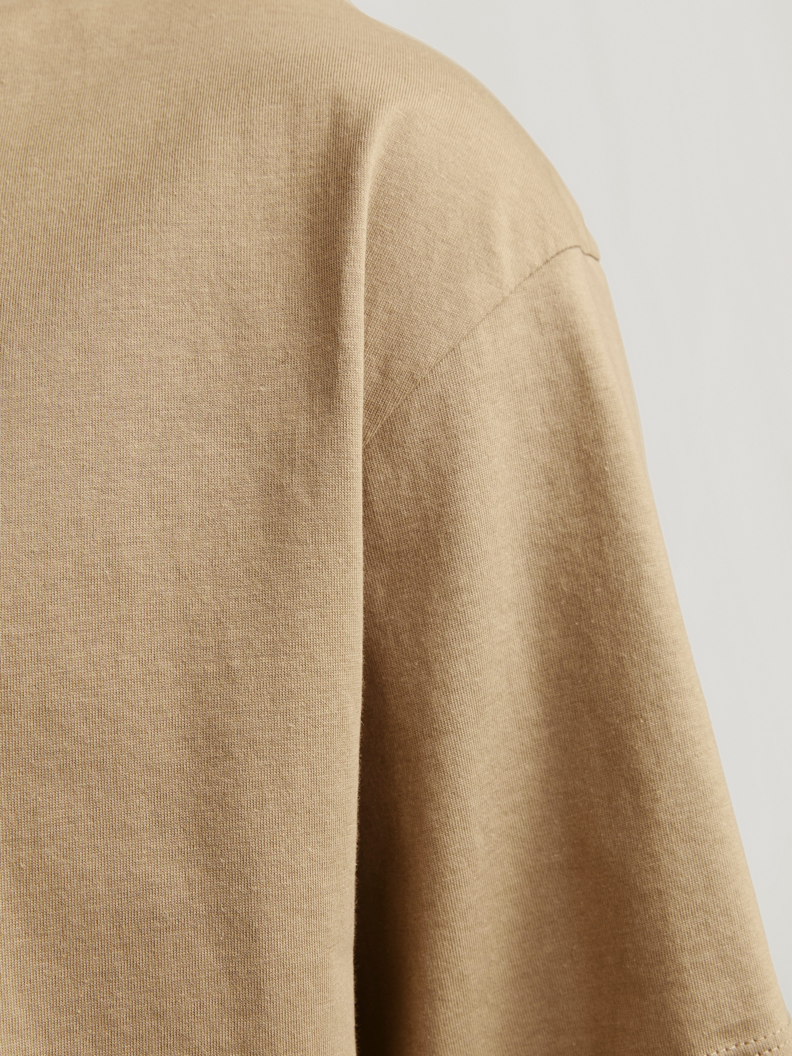 Jack & Jones Oversize-Shirt JJEBRADLEY Oversize T-Shirt mit klassischem Rundhalsausschnitt mit gekämmten Jersey