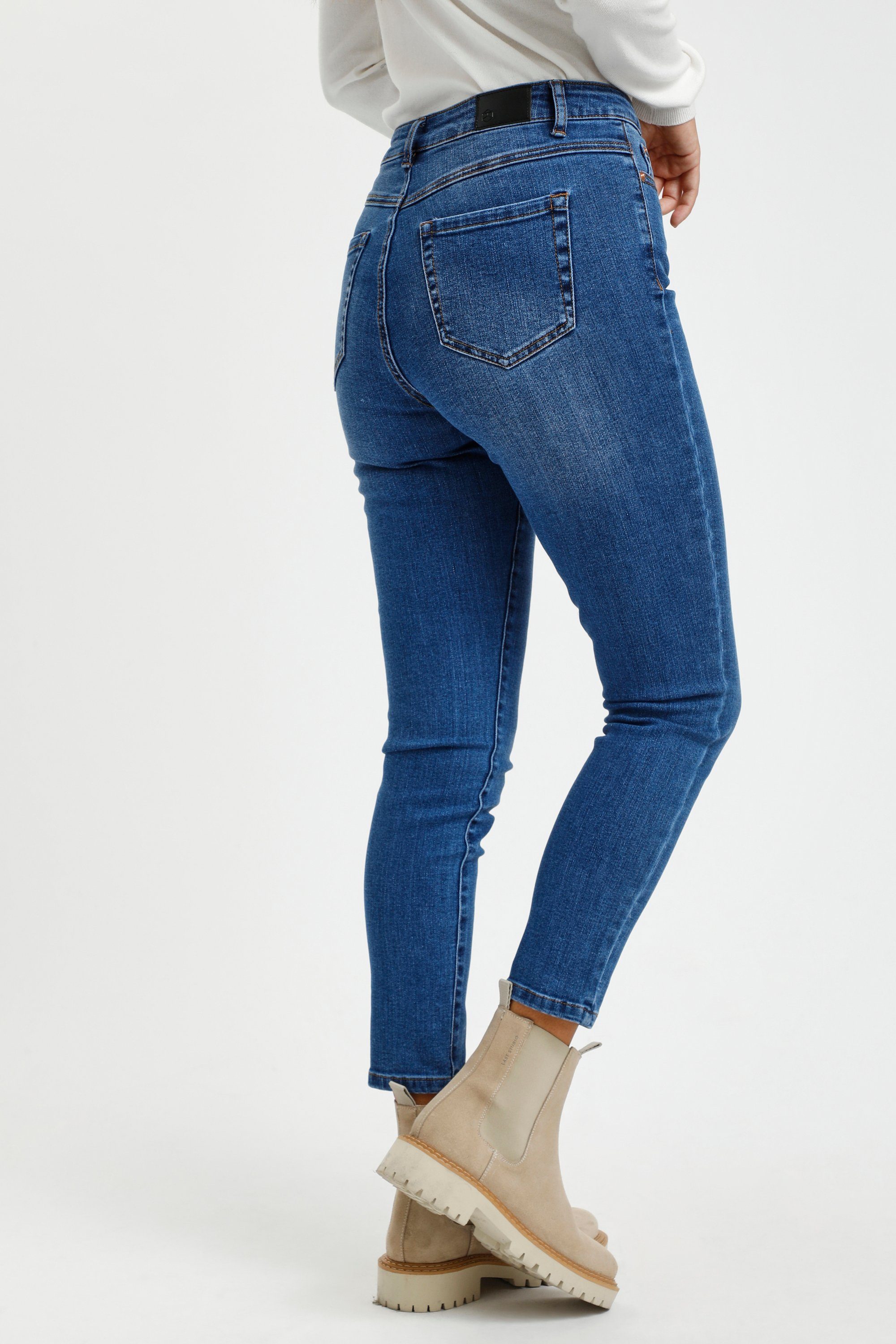 KAFFE Regular-fit-Jeans Jeans KAsinem Medium Denim Blue