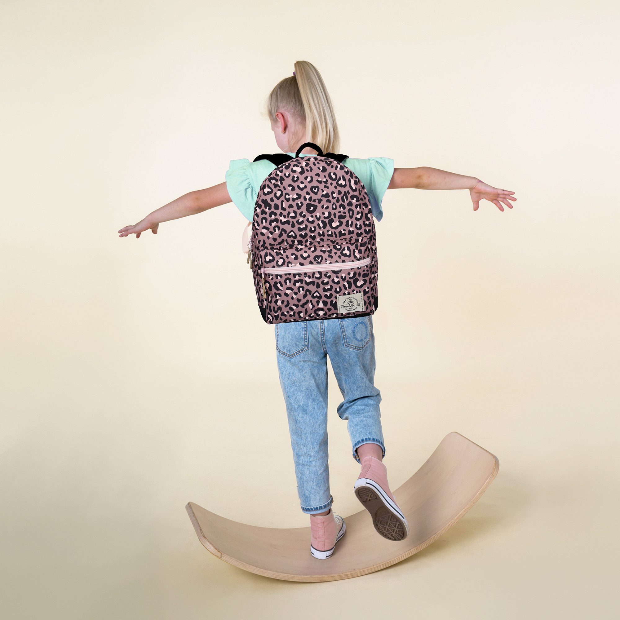 Milky Kiss Kinderrucksack Rucksack Next Level Vibes – Pinkfarbener Schulrucksack
