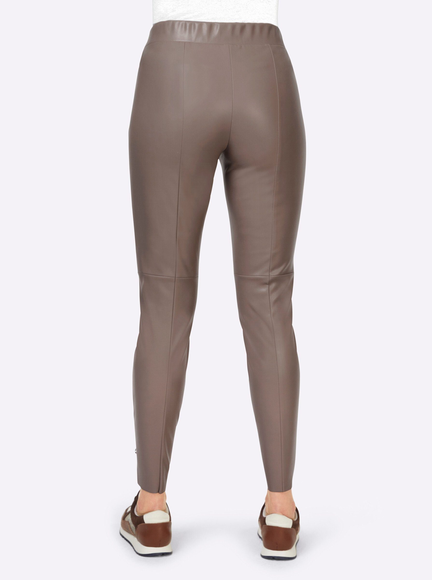 heine Jerseyhose Lederimitat-Leggings normal .