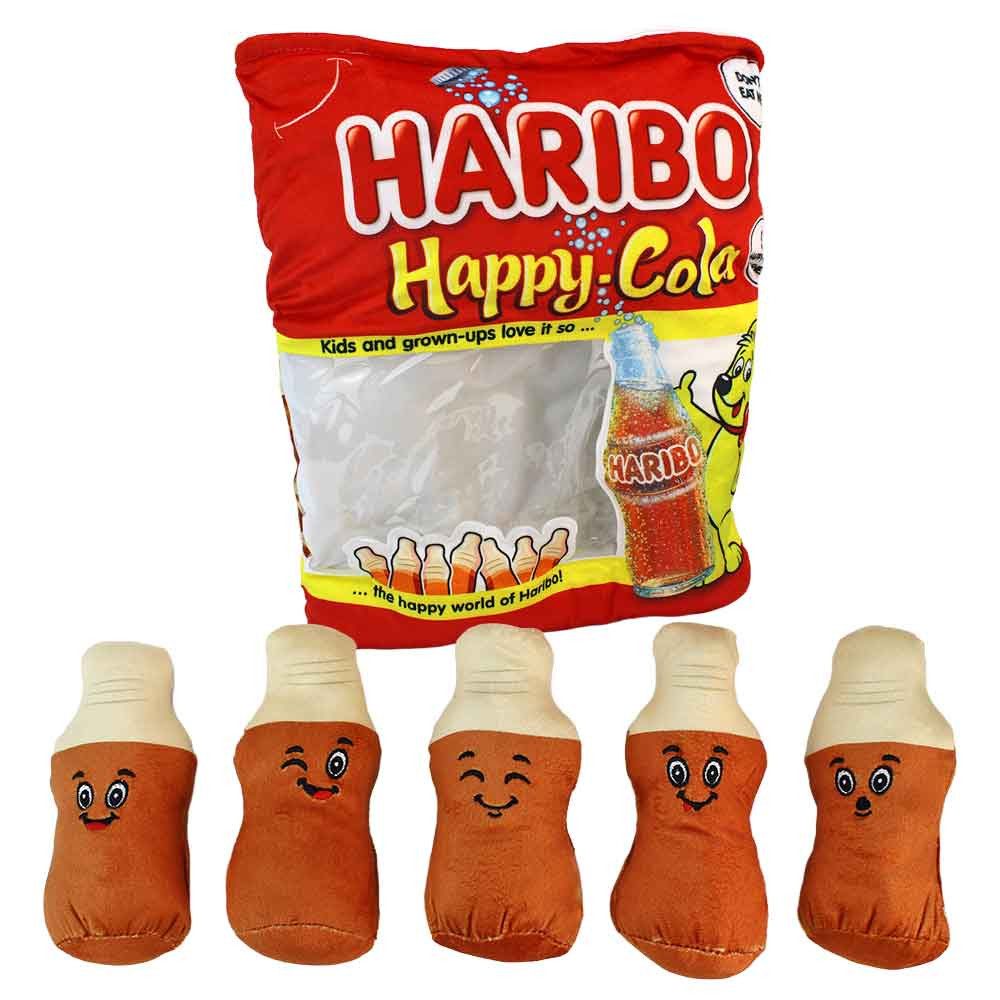BEMIRO Kuscheltier Haribo Cola Plüsch Beutel groß - ca. 40 cm (1-St)