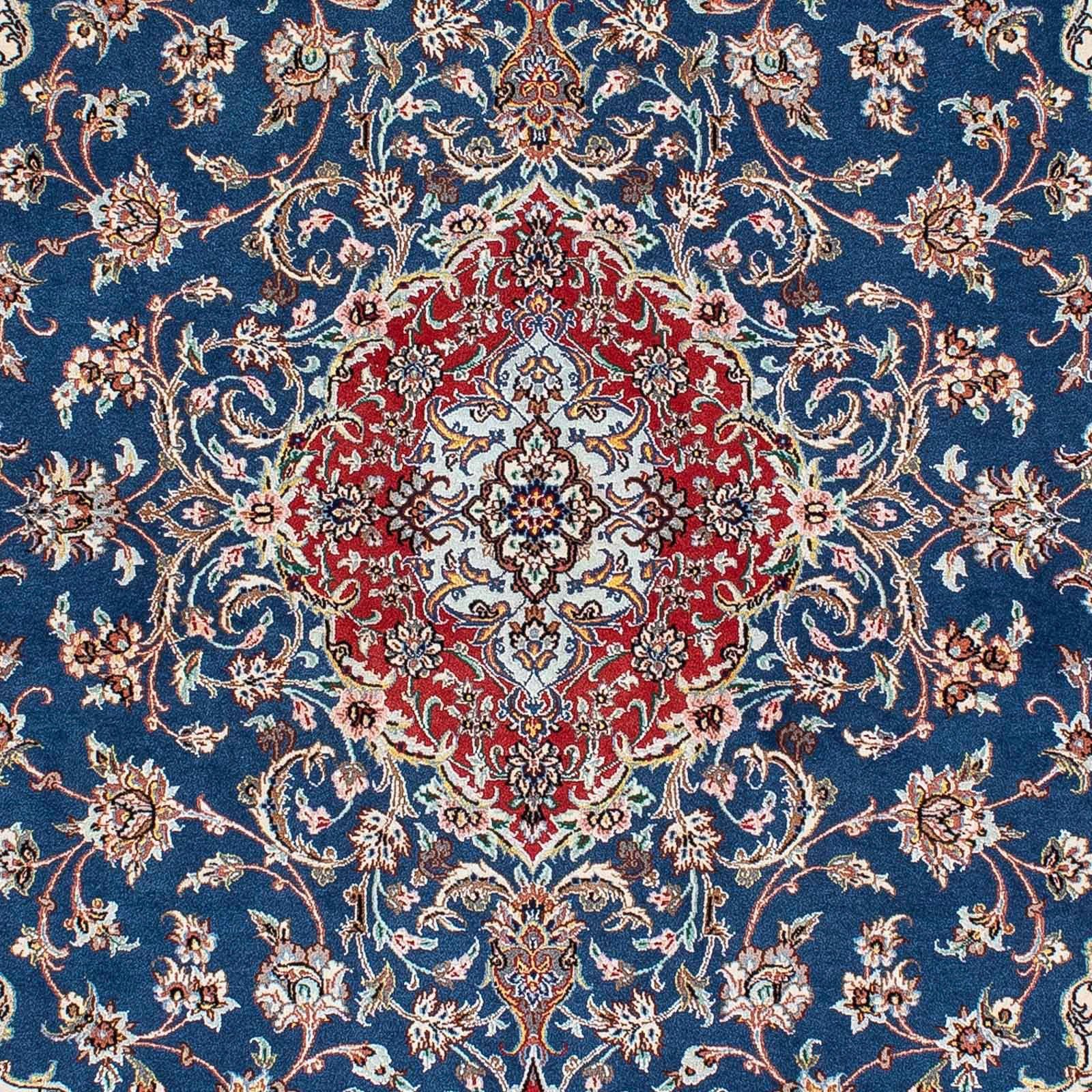 Wollteppich Isfahan Medaillon 207 x rechteckig, mm, Höhe: cm, 134 Unikat Zertifikat morgenland, 10 mit