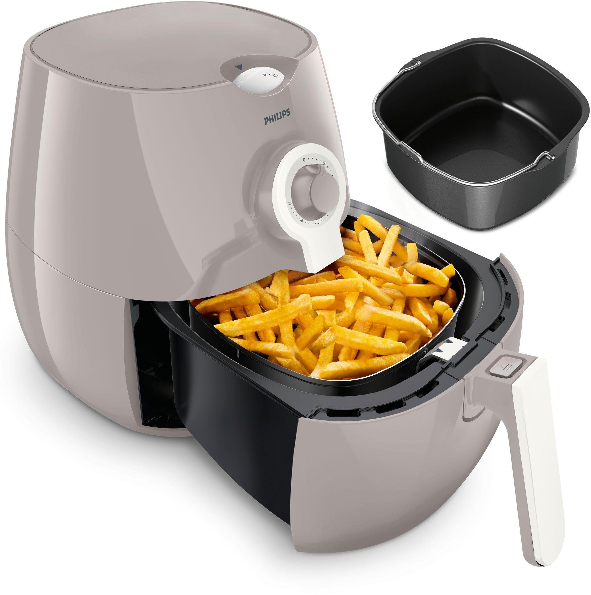 Philips Heißluftfritteuse Daily Collection HD9218/25 Airfryer, 1425 W, mit  Gratis Backeinsatz, Fassungsvermögen 0,8 kg online kaufen | OTTO