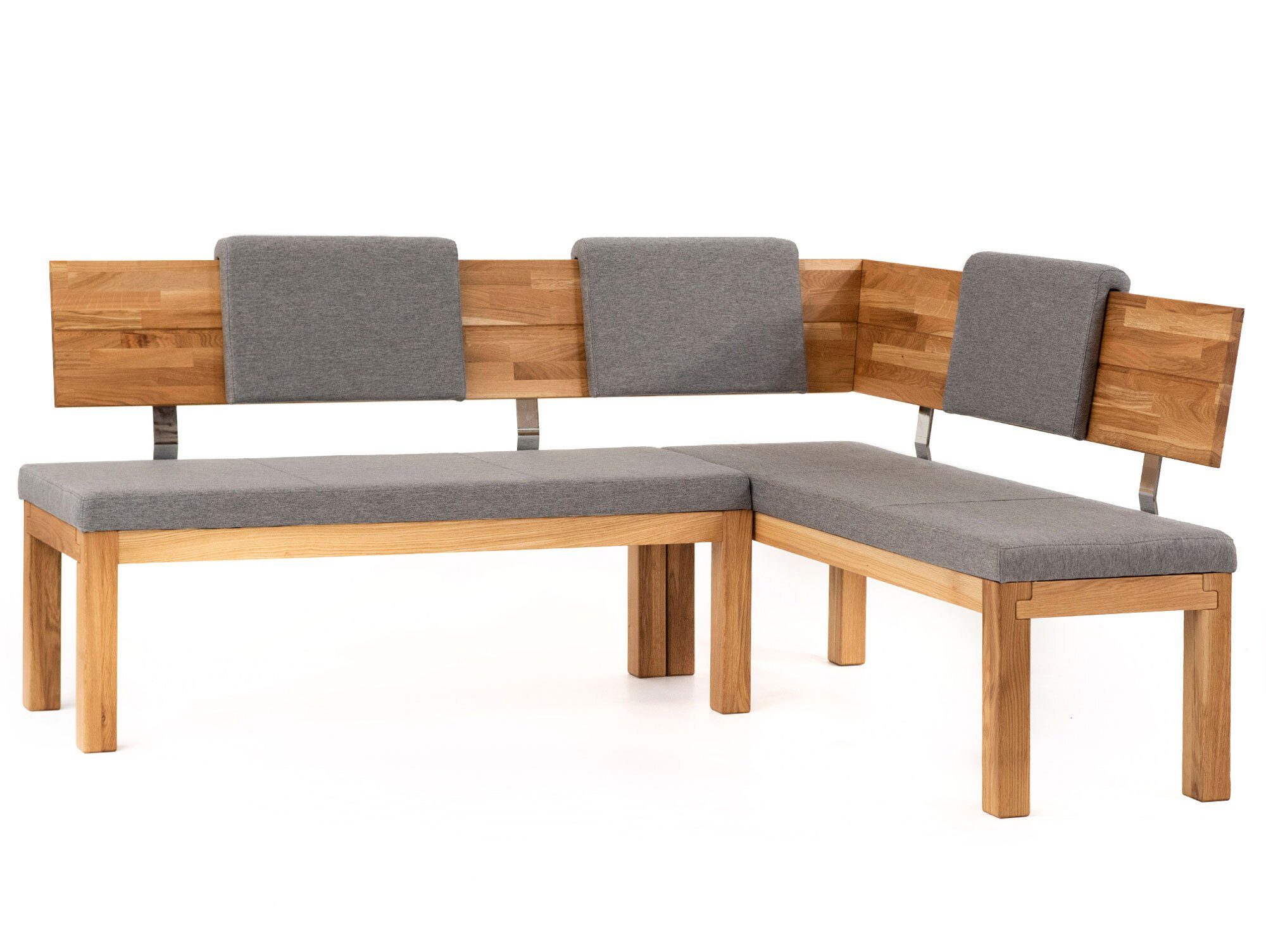 Moebel-Eins Eckbank SALIMA Eckbank, SALIMA Eckbank, Material Massivholz / Stoffbezug