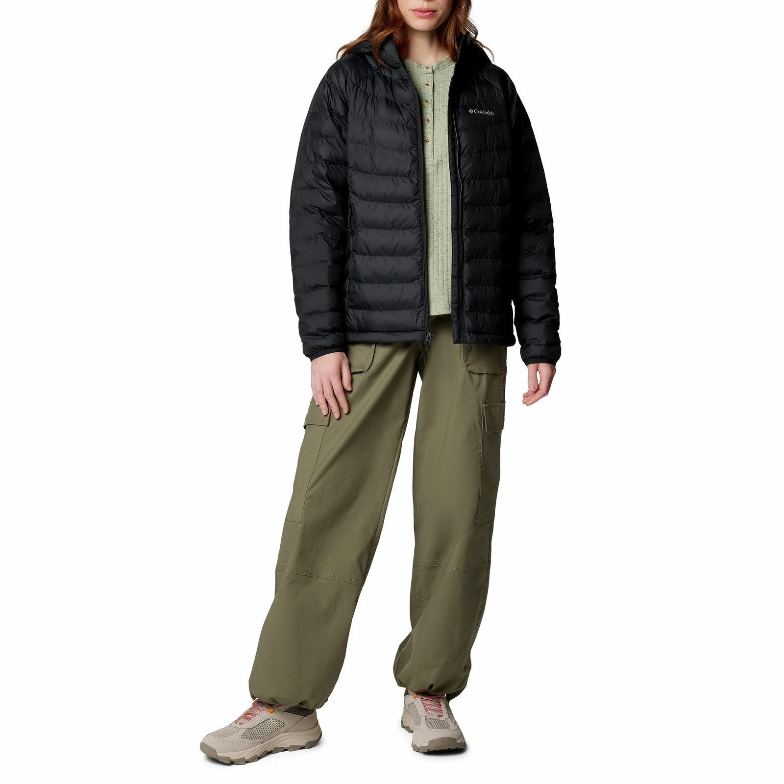 Columbia Steppjacke Powder Lite™ II Hooded Jacket mit Kapuze günstig online kaufen