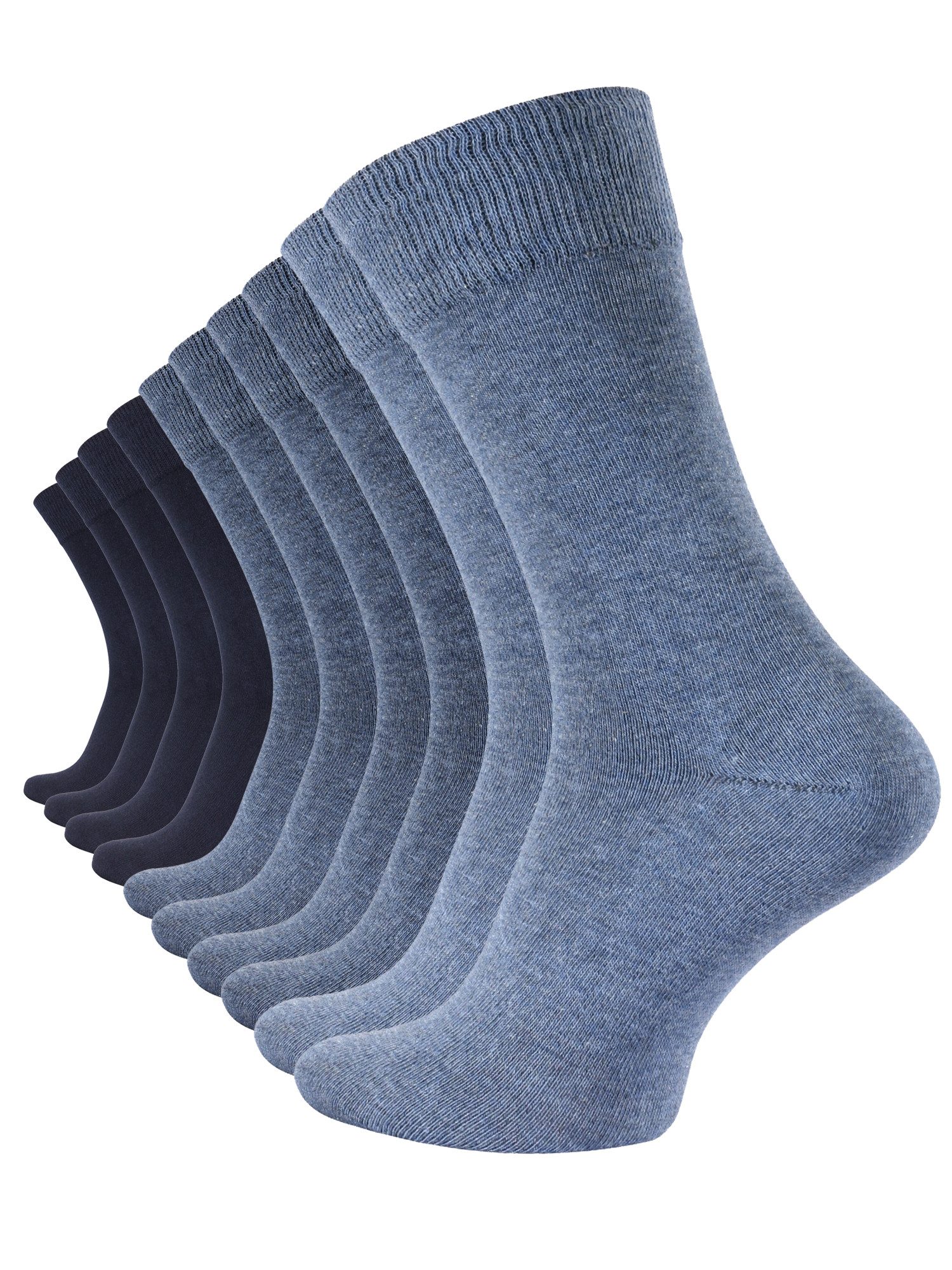 Cotton Prime® Socken Prime Cotton (10-Paar) breiter, druckfreier Komfortbun günstig online kaufen