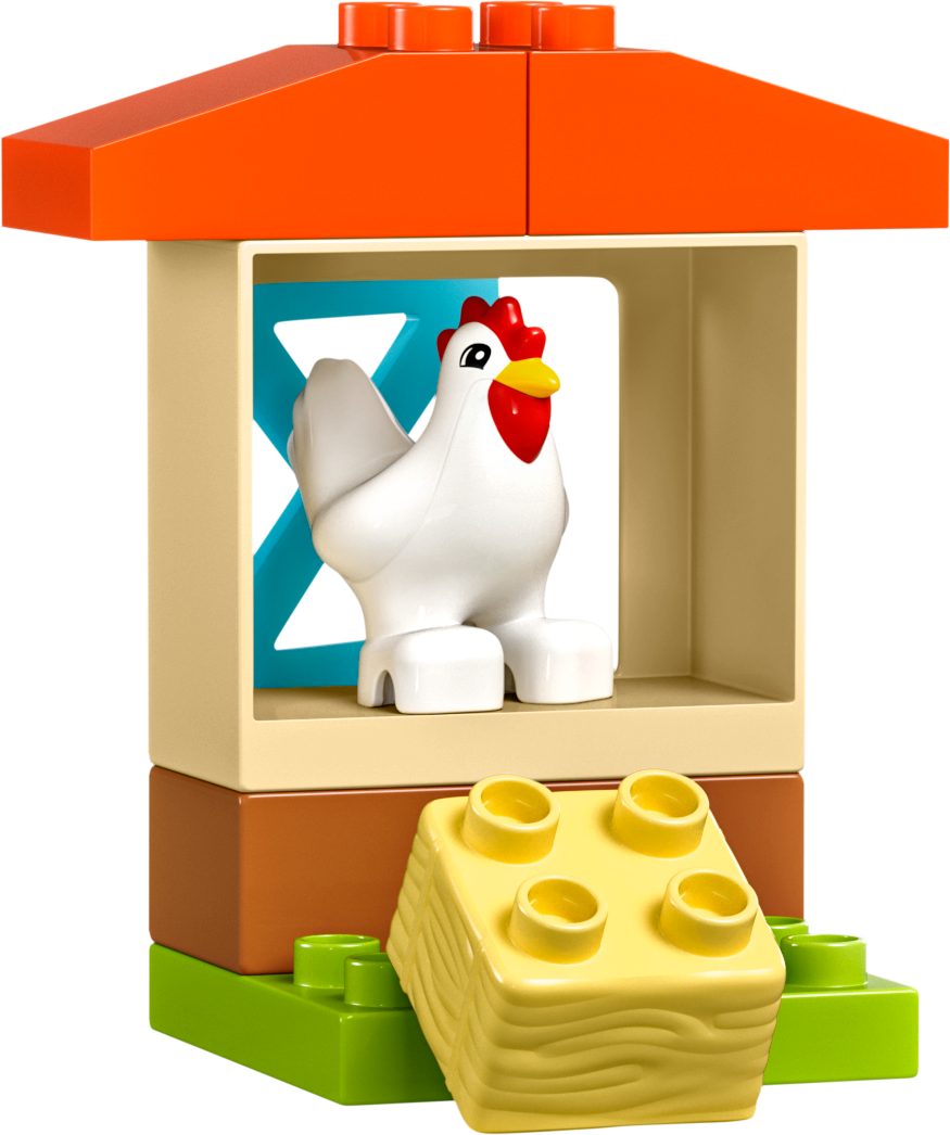 LEGO® LEGO DUPLO Bauernhof: Hühnerstall Spielbausteine günstig online kaufen