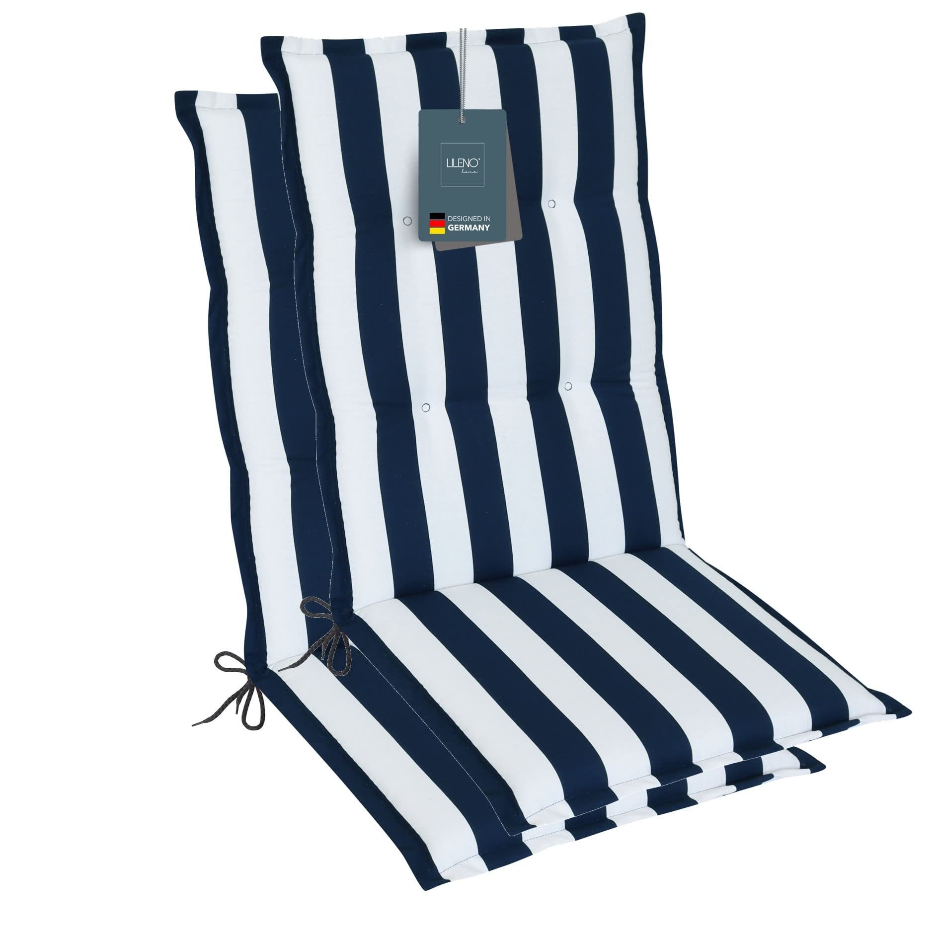 LILENO HOME Hochlehnerauflage Gartenstuhl Auflage, bequeme günstig online kaufen